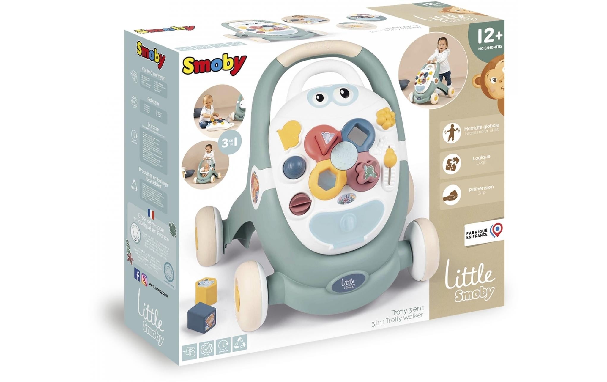 Smoby Lauflernwagen »3-in-1«