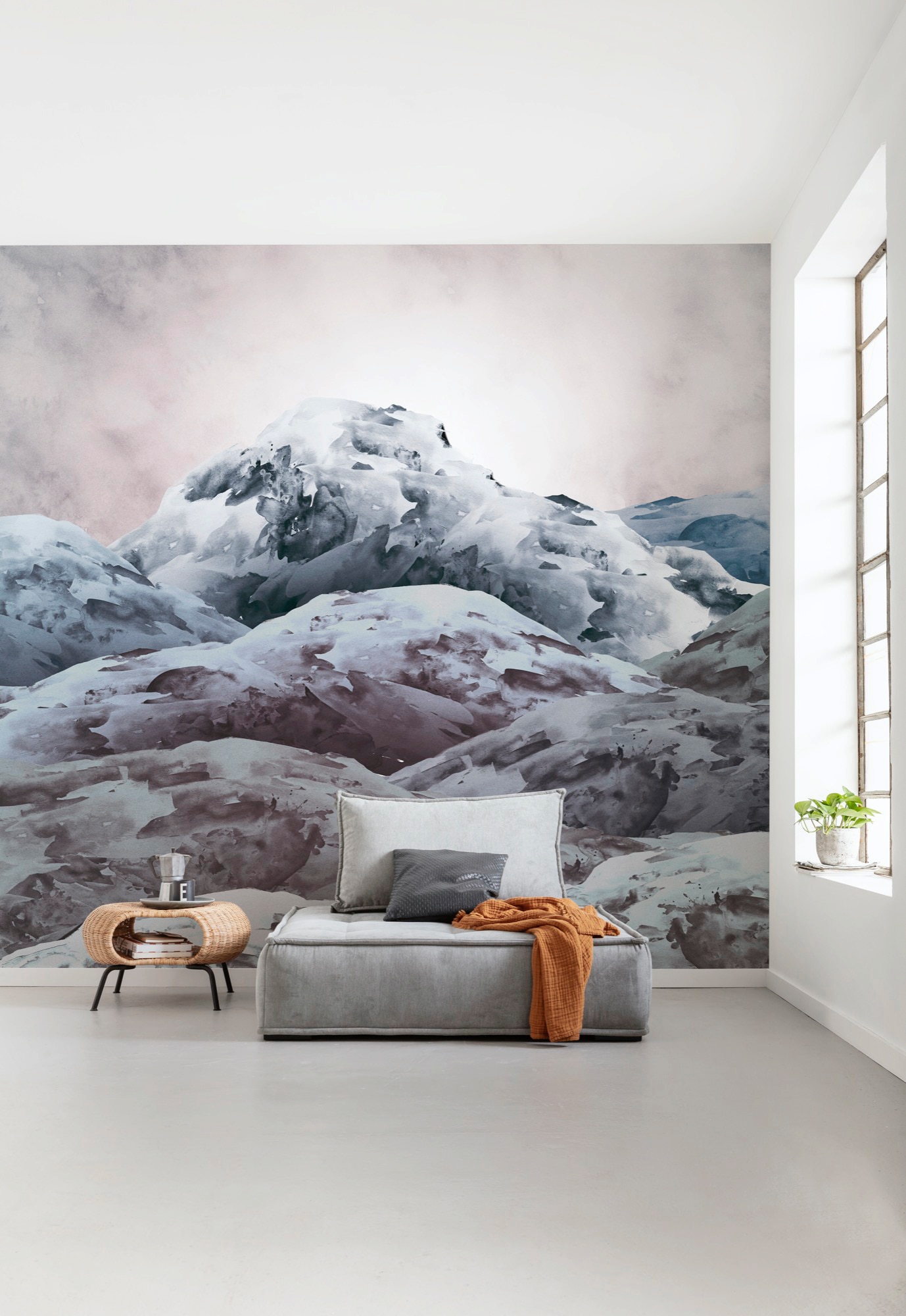❤ Komar Vliestapete »Shadow Mountain«, realistisch, 300x280 cm (Breite x  Höhe) kaufen im Jelmoli-Online Shop