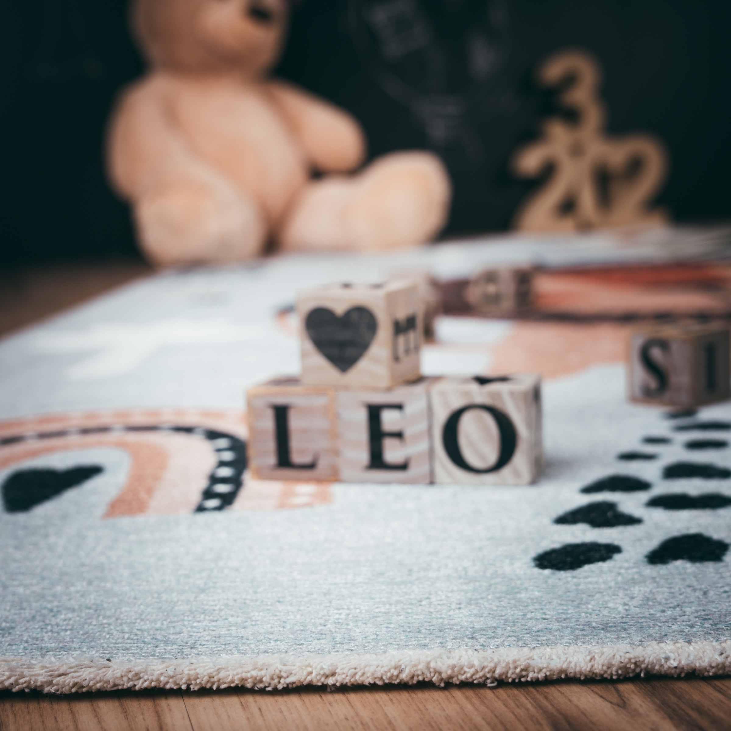 Obsession Kinderteppich »My Greta 626«, rechteckig, 6 mm Höhe, Spielteppich, bedruckt, Fuchs Motiv, waschbar, Kinderzimmer