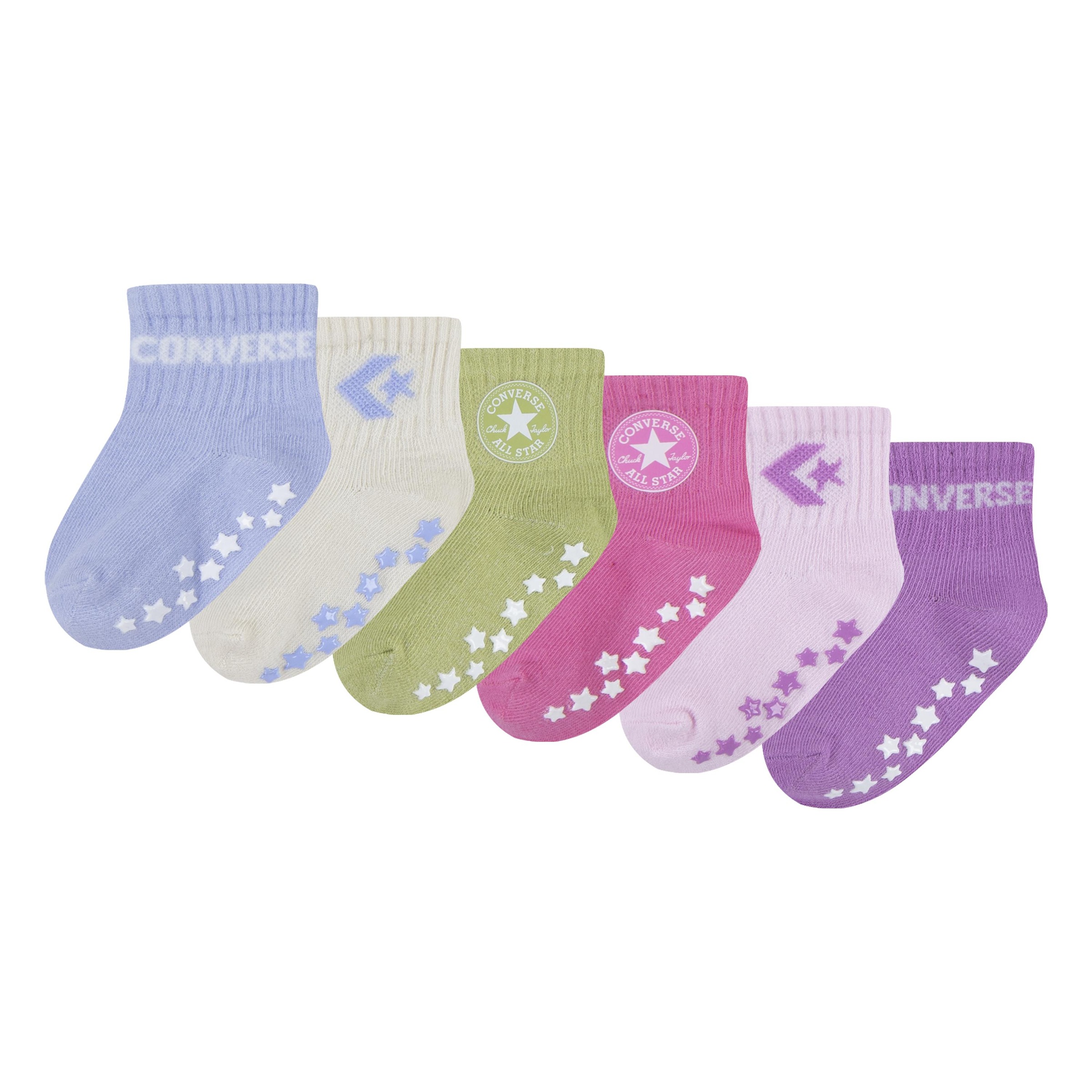 Converse Socken »CHN CORE 6PK GRIP INF TOD SCKS«, (6 Paar), für Babys