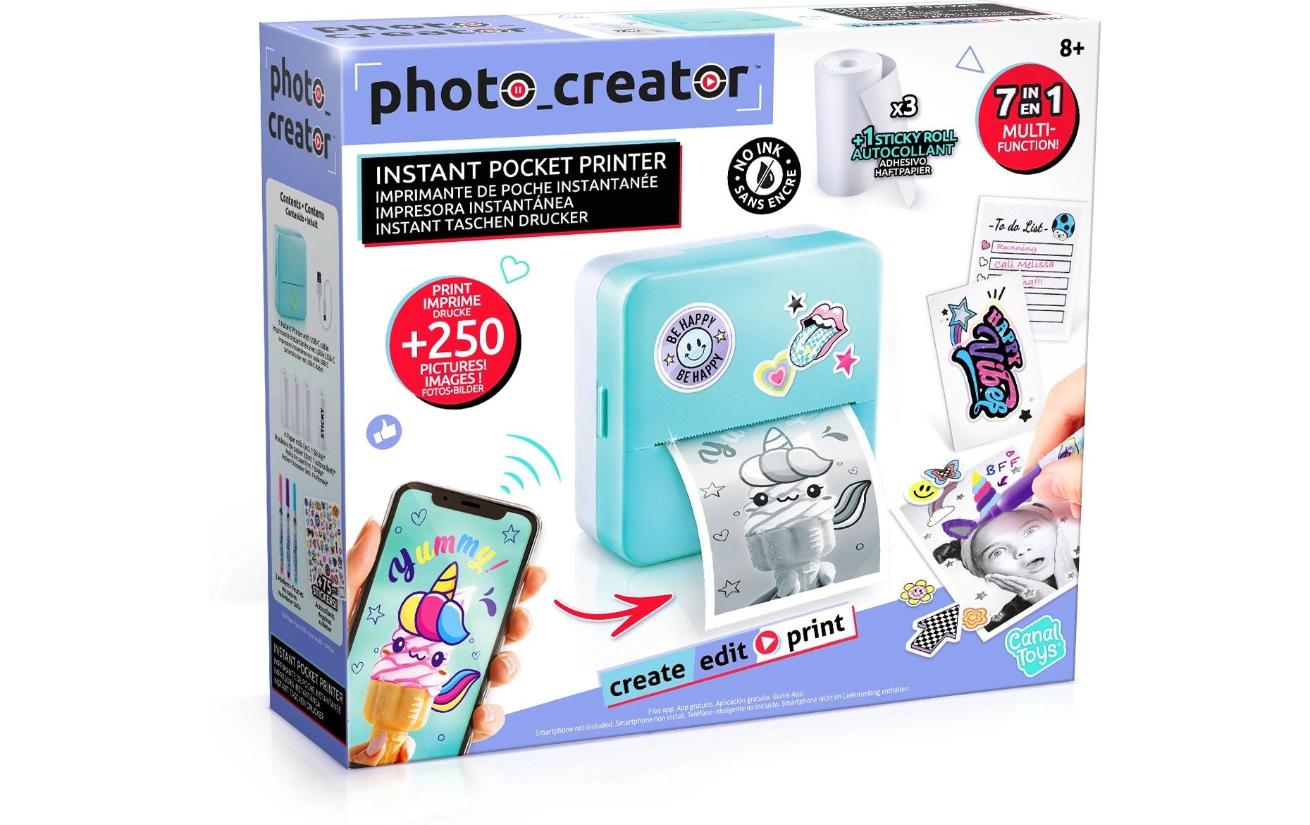 Kreativset »Canal Toys Instant Pocket Printer«