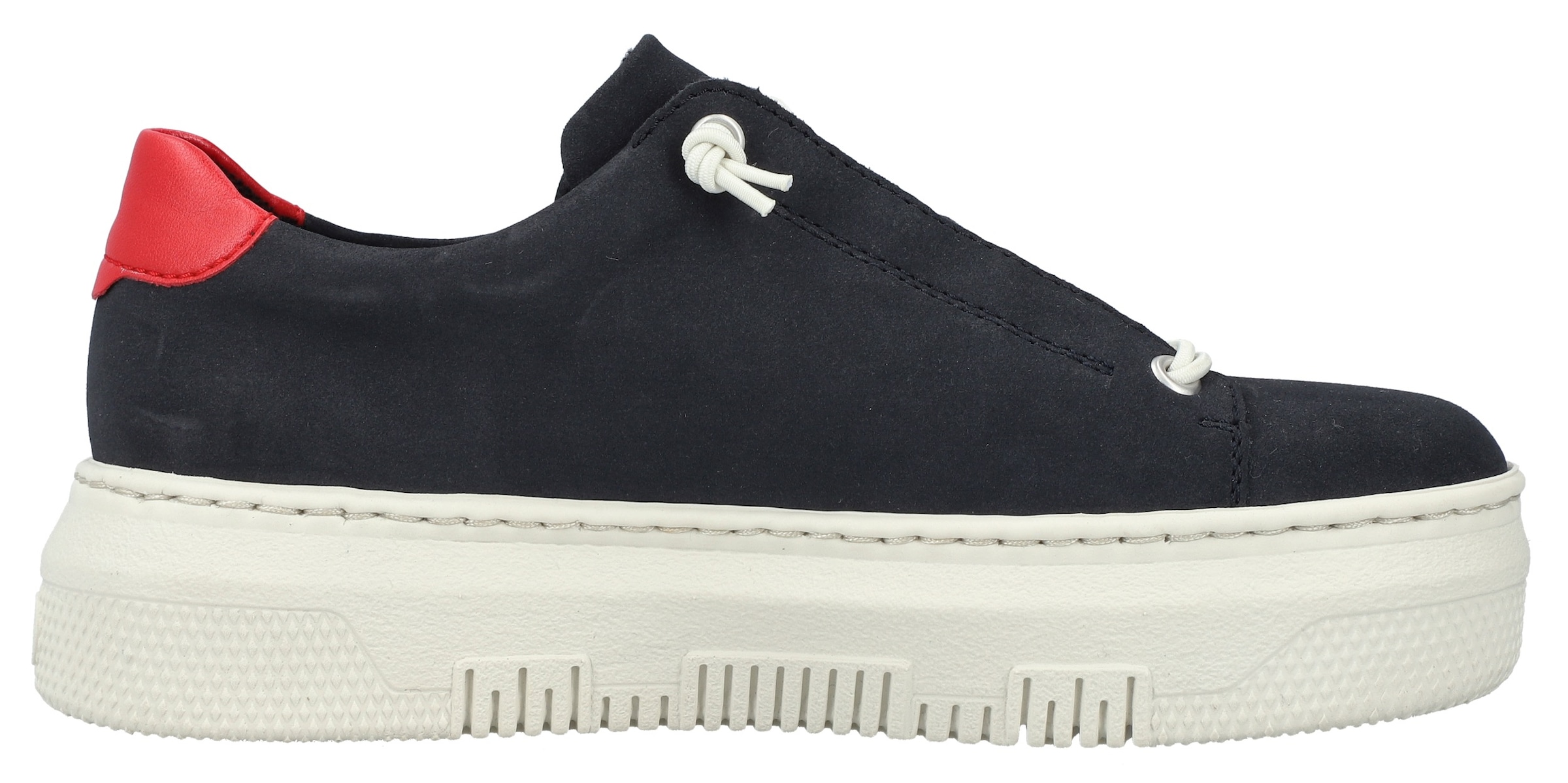 Rieker Plateausneaker, Sneaker, Slip-On Sneaker, Slipper mit weicher Leder-Innensohle