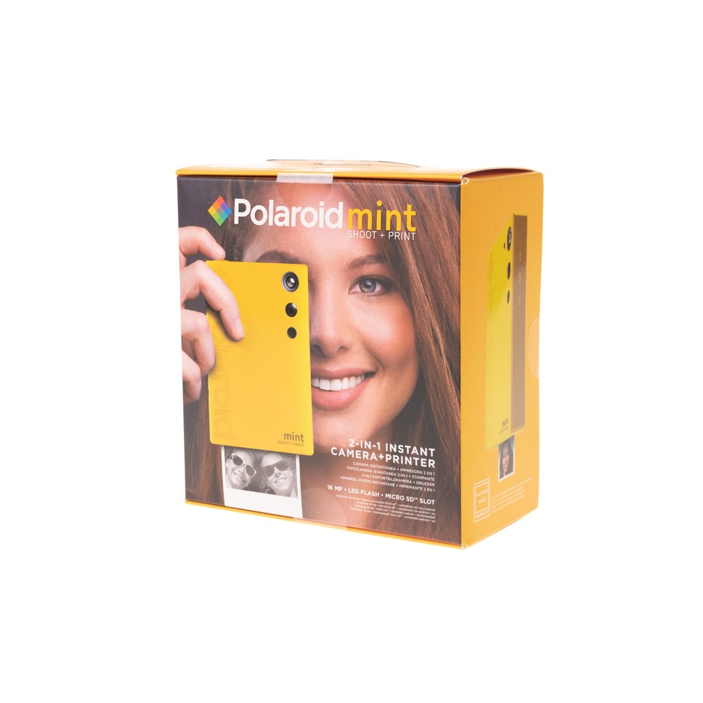 Polaroid Sofortbildkamera »Shoot Print Mint Gelb«