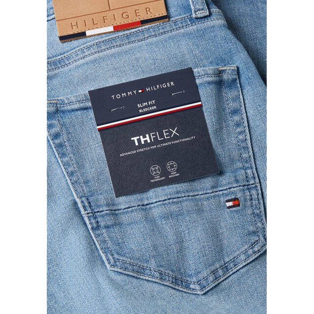 Tommy Hilfiger Slim-fit-Jeans »SLIM BLEECKER PSTR«, (1 tlg.), mit Tommy  Hilfiger Kontrastdetails online bestellen | Jelmoli-Versand