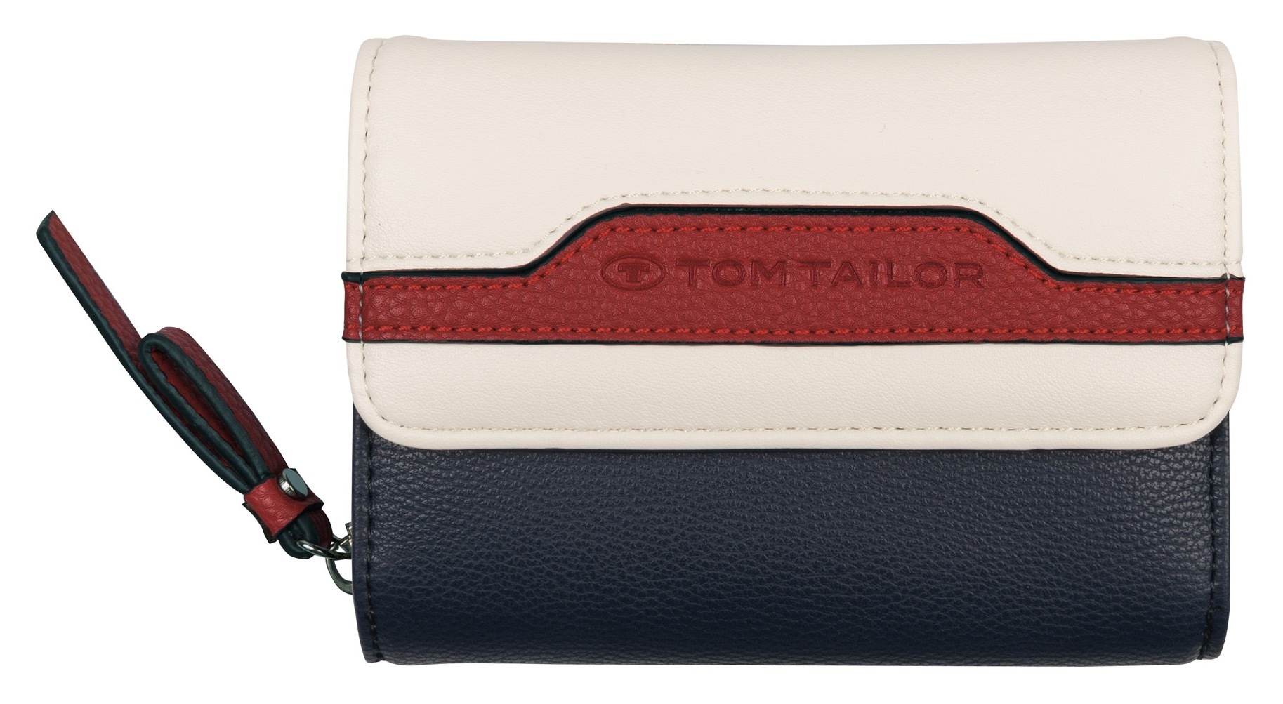 TOM TAILOR Geldbörse »JULE Medium flap wallet«, im praktischem Format