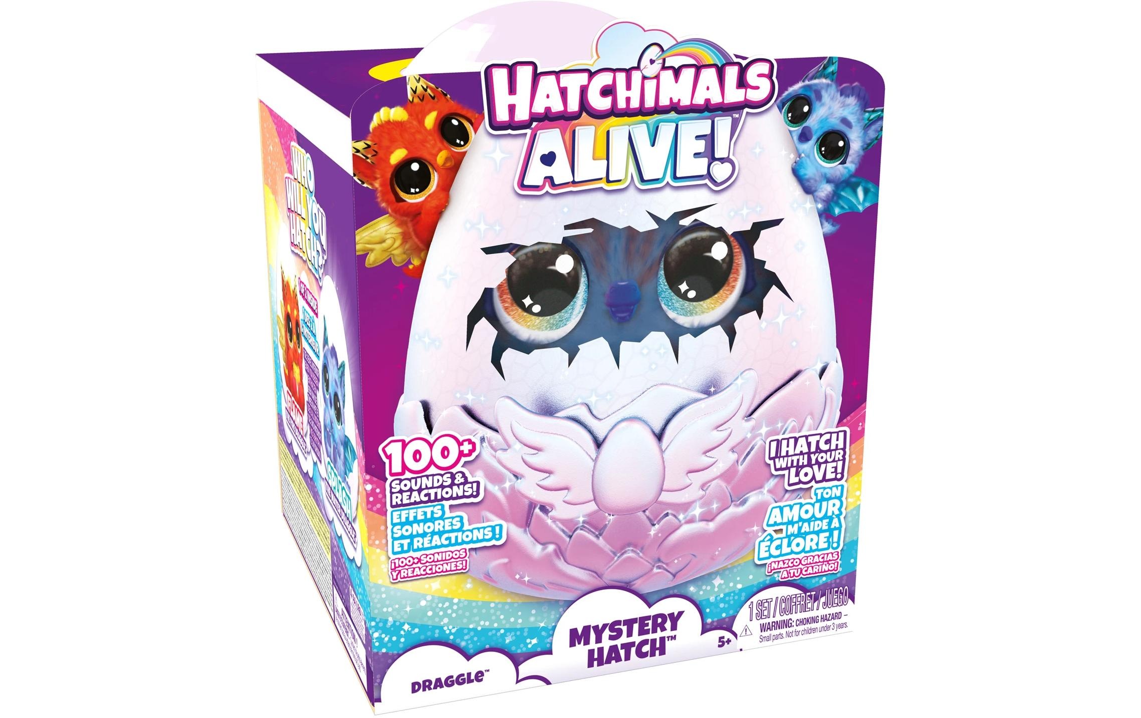 Spielwelt »Spinmaster Hatchimals Secret Hatch Draggle Alive assortiert«
