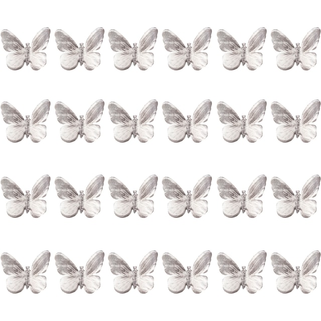 Creativ green Dekoobjekt »Schmetterlinge mit Clip«, im 24er Set online  shoppen | Jelmoli-Versand