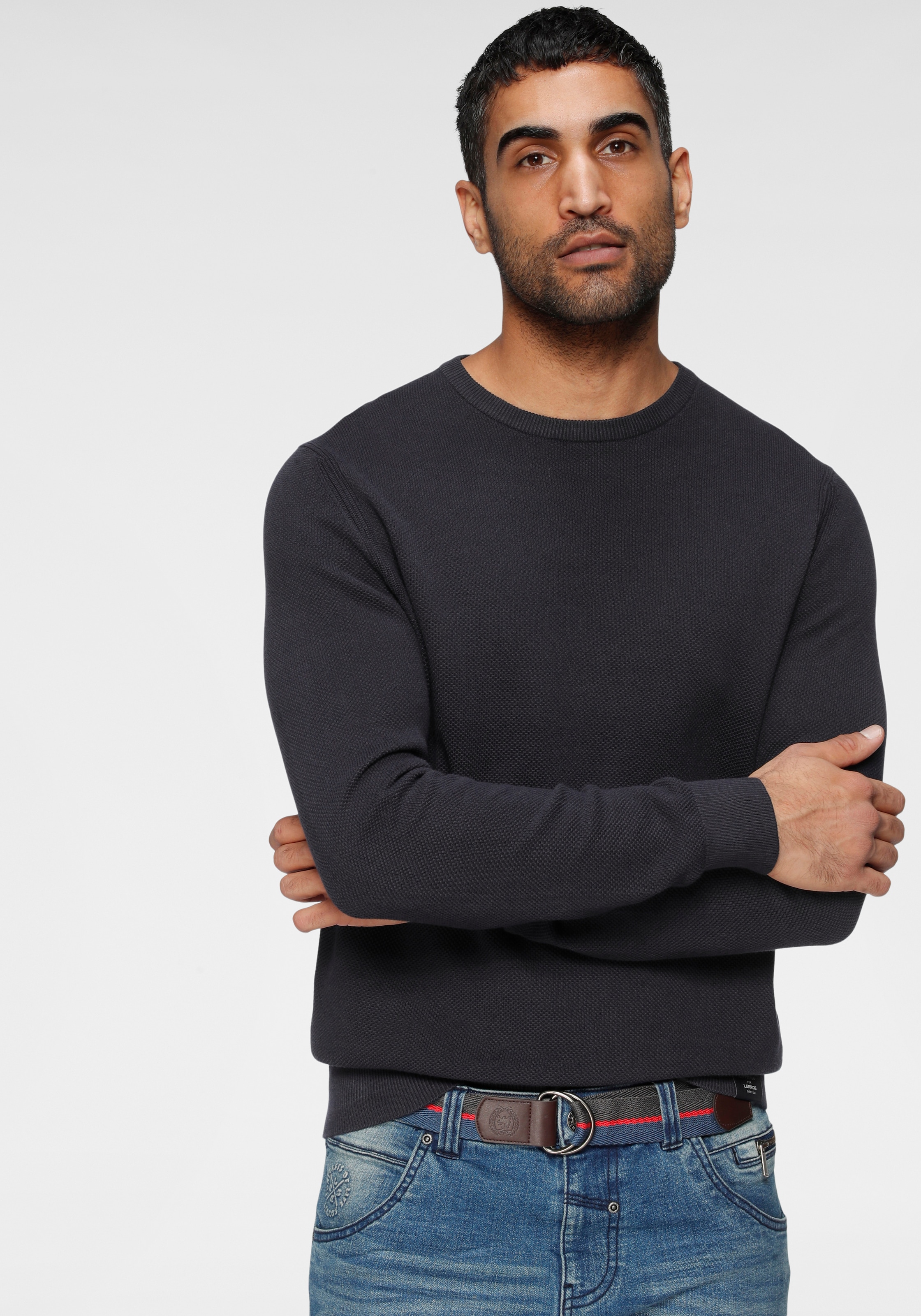 LERROS Strickpullover, in klassischer Optik