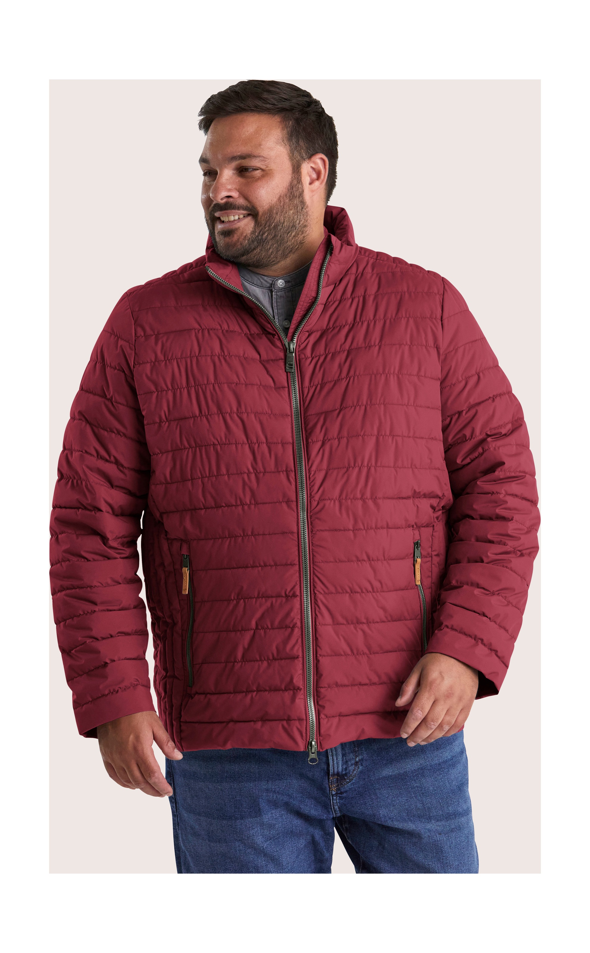 STOY Steppjacke »STW 15 MN QLTD JCKT« Leichte, atmungsaktive, wasserabweisende Herren Steppjacke von STOY