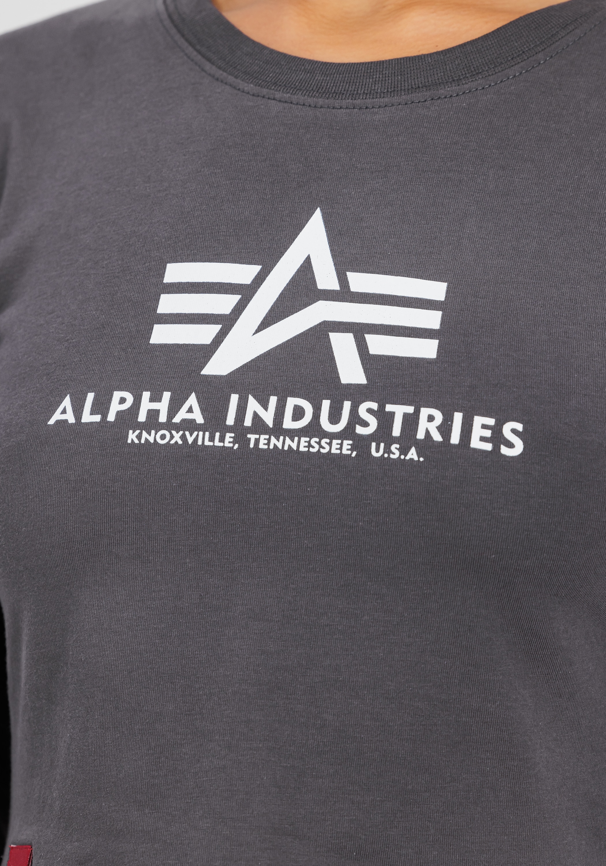 Alpha Industries Sweater »Alpha Industries Women - Longsleeves Basic Cropped Longsleeve W«