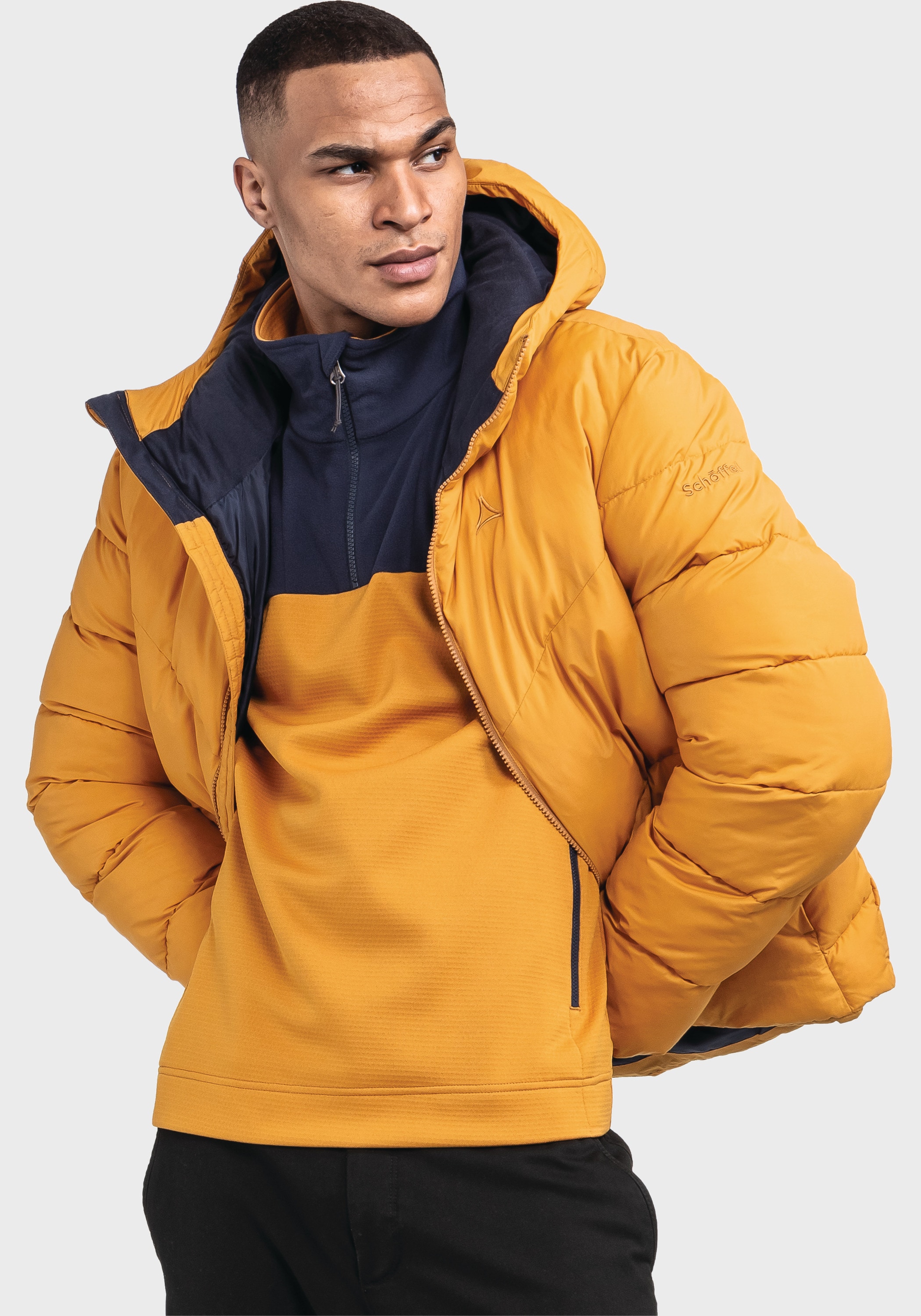 Schöffel Winterjacke »Urban Ins Jacket Style Lodos MNS«, mit Kapuze