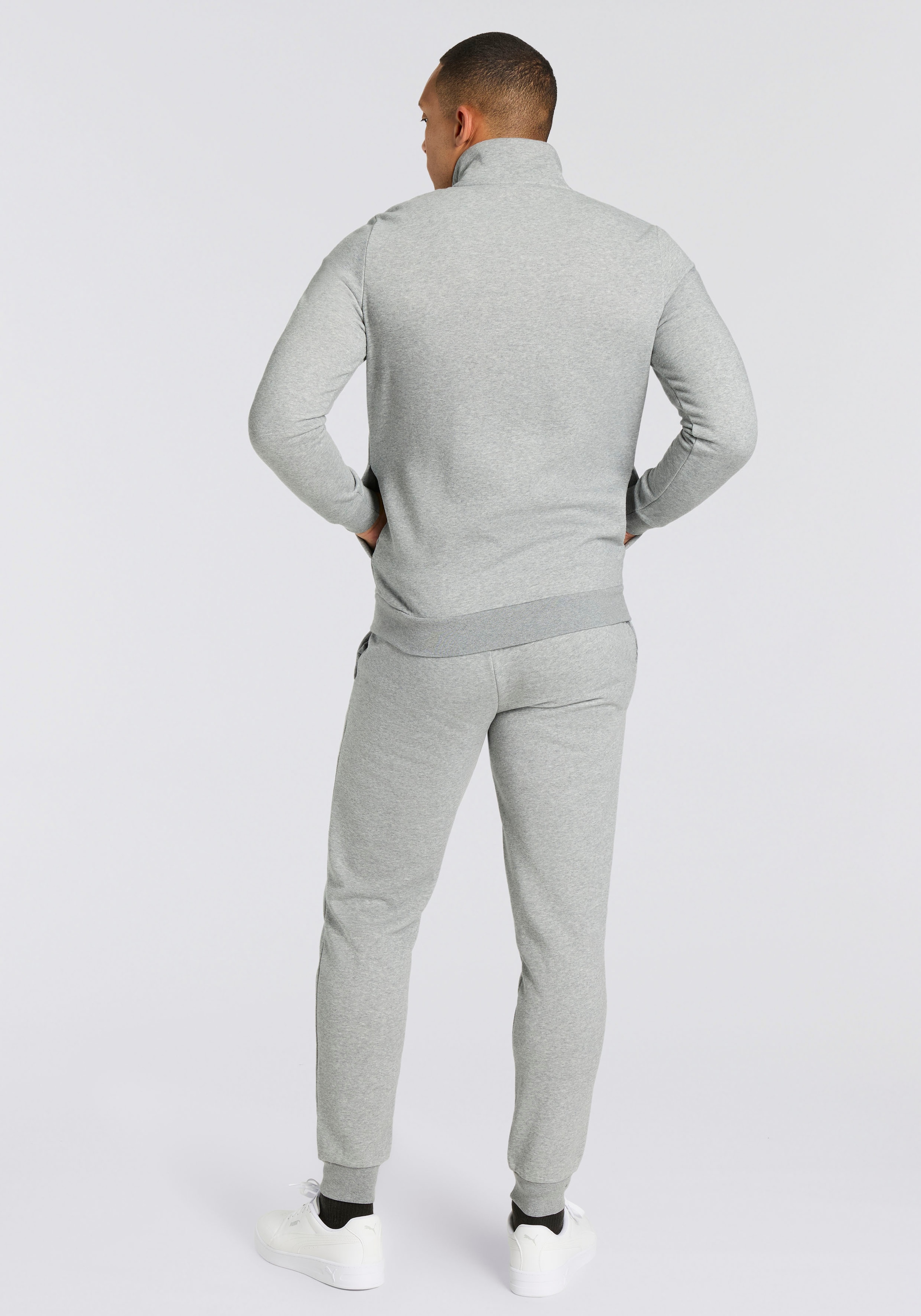 PUMA Trainingsanzug »ESS SWEAT SUIT FL«, (2 tlg.)