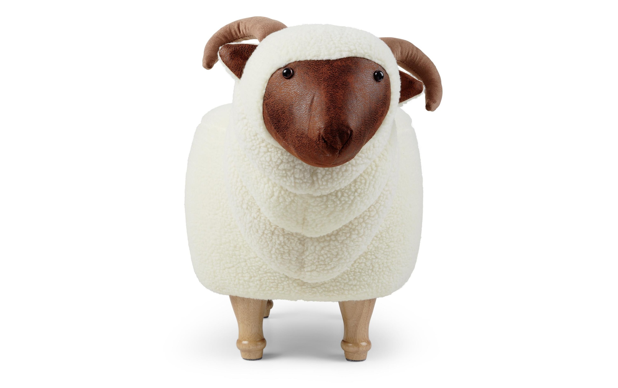 Hocker »zoosy Ziege Helga Weis«