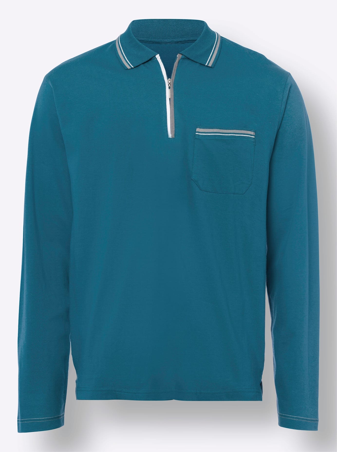 Classic Langarm-Poloshirt »Poloshirt«, (1 tlg.)