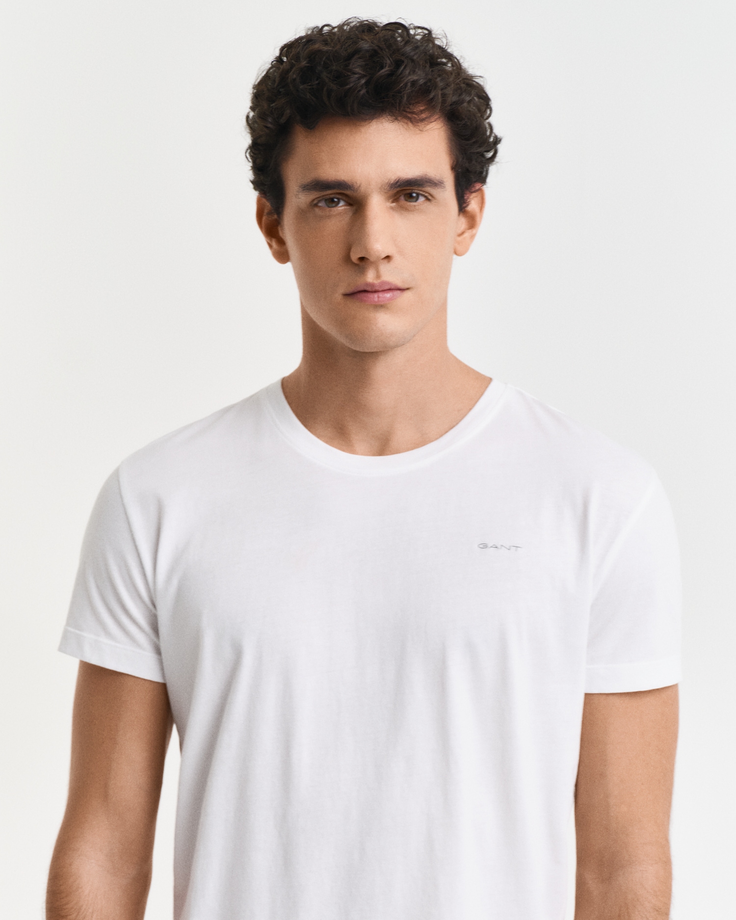 Gant Kurzarmshirt »C-NECK T-SHIRT 2-PACK«, Mit Rundhalsausschnitt