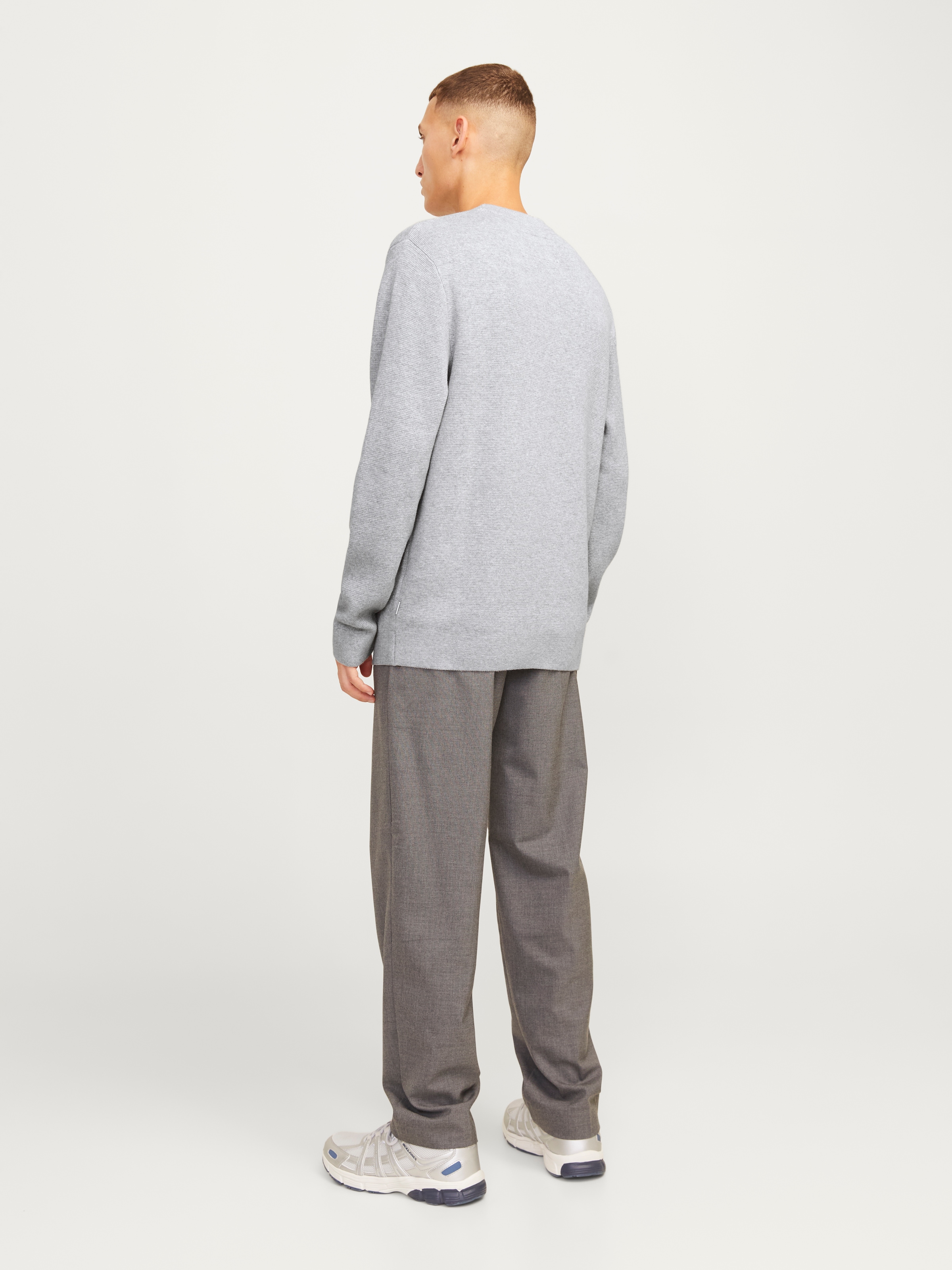 Jack & Jones Strickpullover »JPRBLAMILANO STITCH KNIT CREW NECK SN«