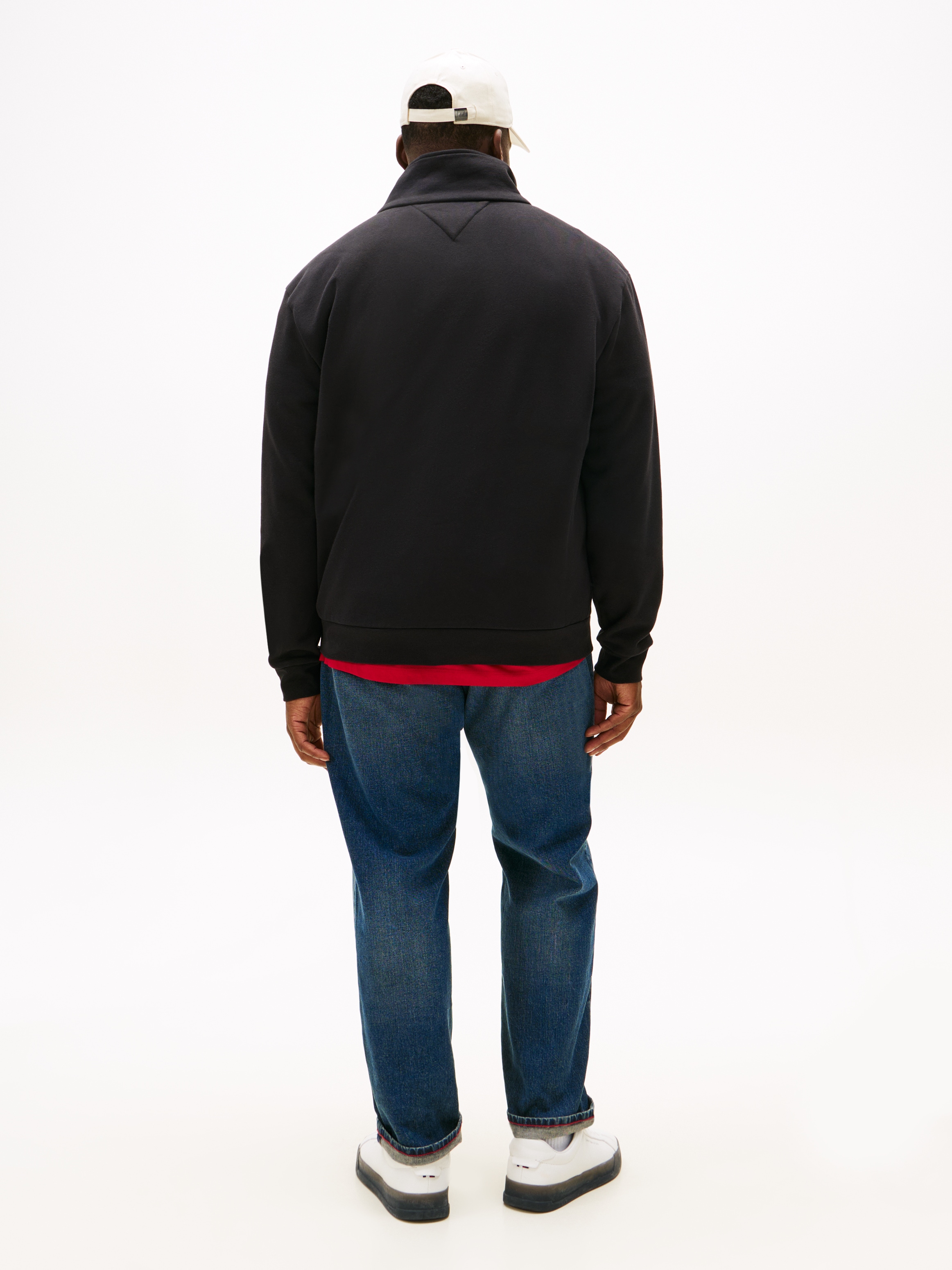 Tommy Hilfiger Big & Tall Sweatjacke »GLOBAL STRIPE ZIP«, Grosse Grössen