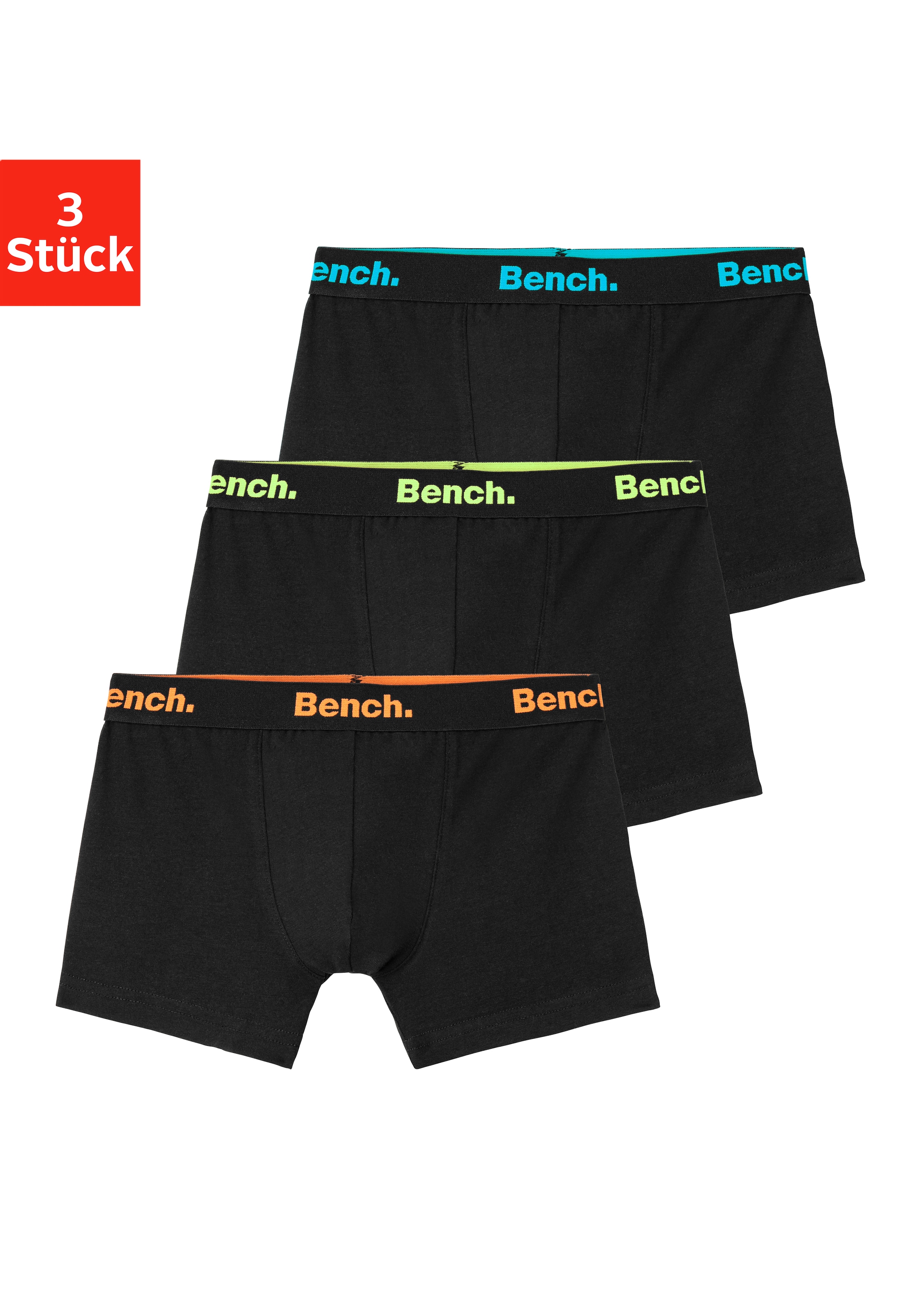 ✵ Bench. online mit bestellen | Boxer, Jelmoli-Versand St.), 3 (Packung, Logo-Webbund