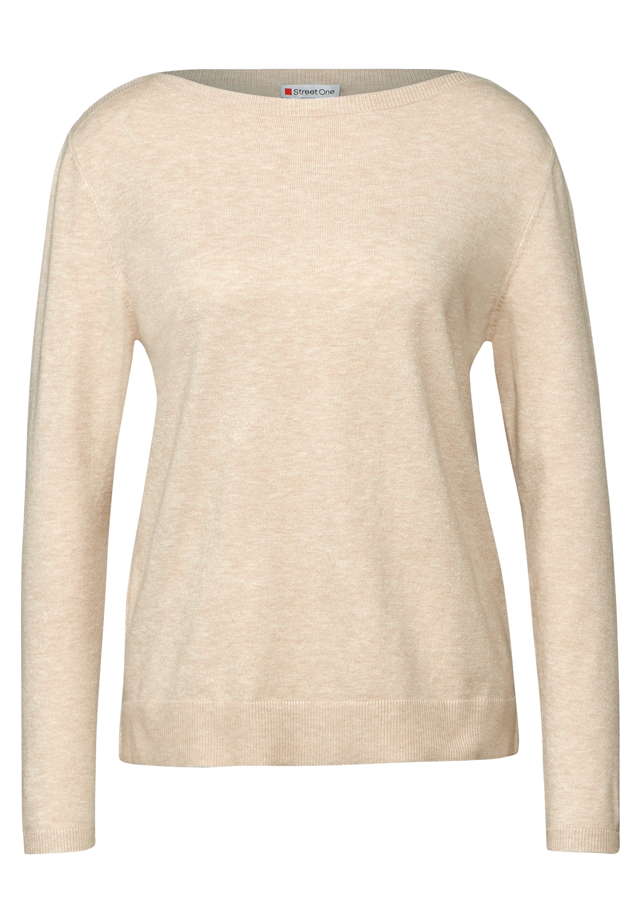STREET ONE Strickpullover, mit Rippbündchen