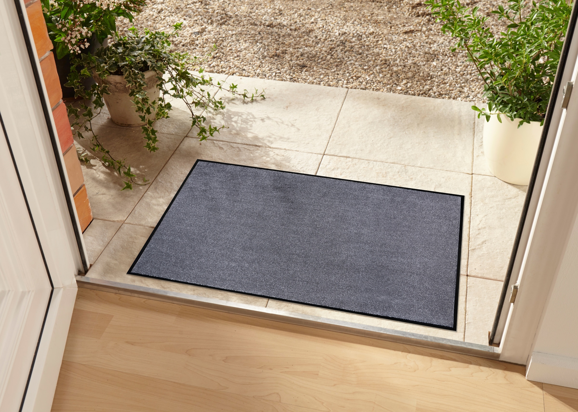 HANSE Home Fussmatte »Triton«, rechteckig, 7 mm Höhe, Schmutzfangmatte, Türmatte, In- und Outdoor, Läufer, waschbar