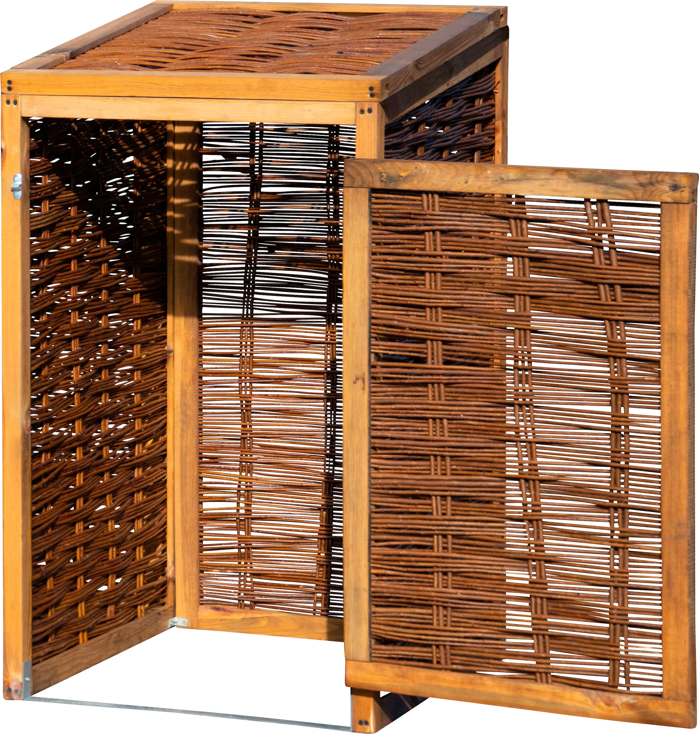 dobar Mülltonnenbox, 120l, BxTxH: 60x80x115 cm