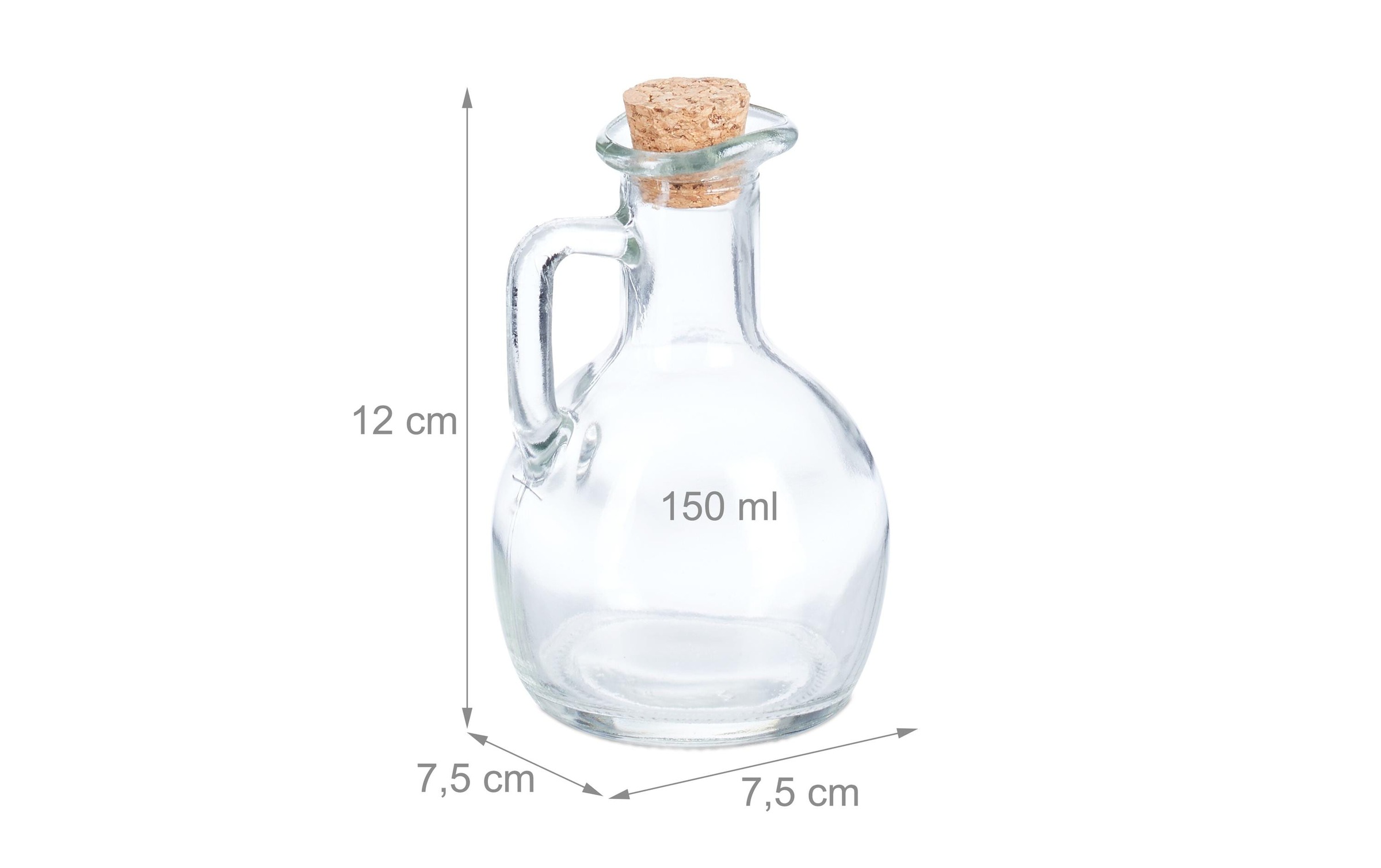 relaxdays Aufbewahrungsbecher "150 ml 24 Stück"