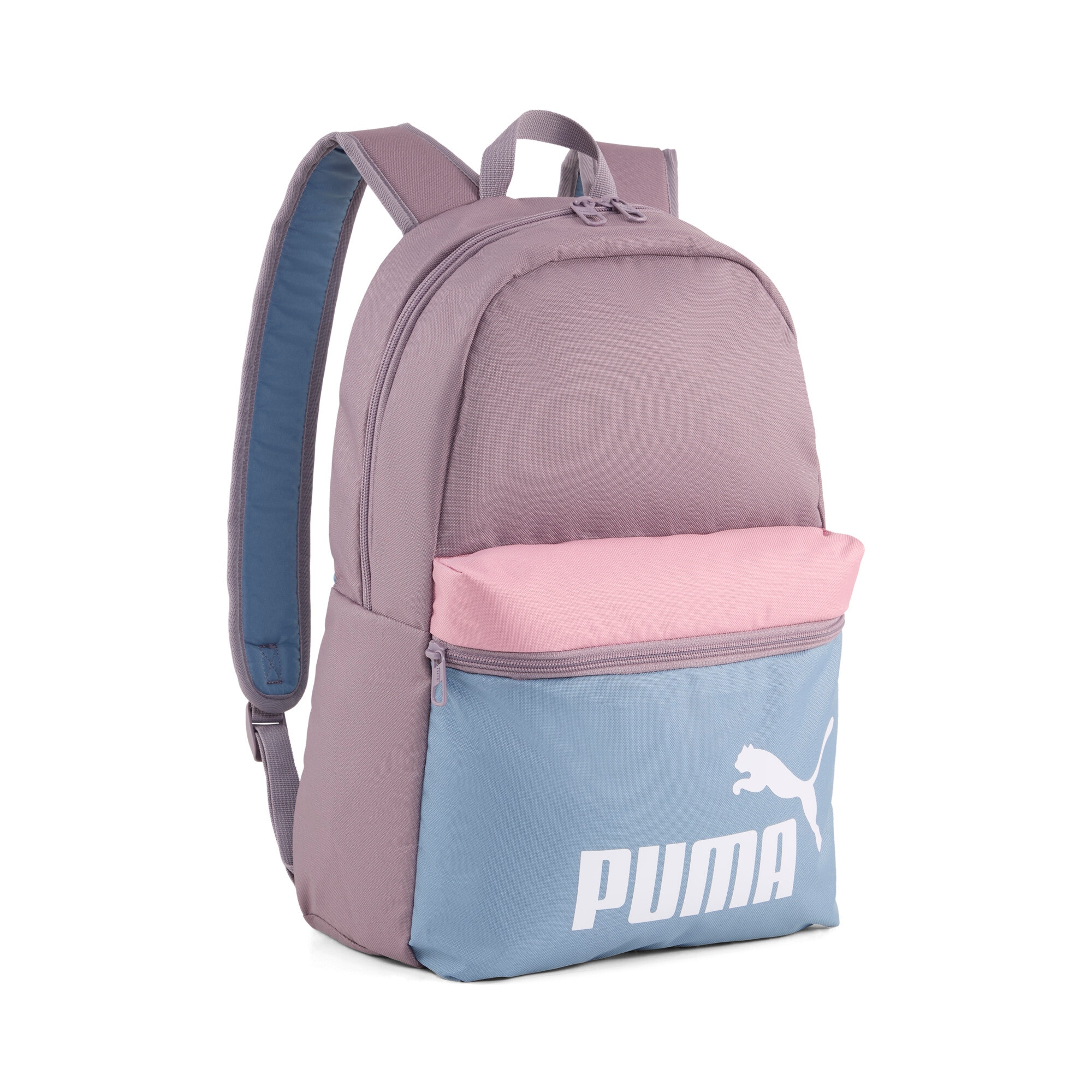 PUMA Rucksack »PHASE COLOR BLOCK BACKPACK« für sportliche Aktivitäten, für Erwachsene, mit geräumigem Hauptfach