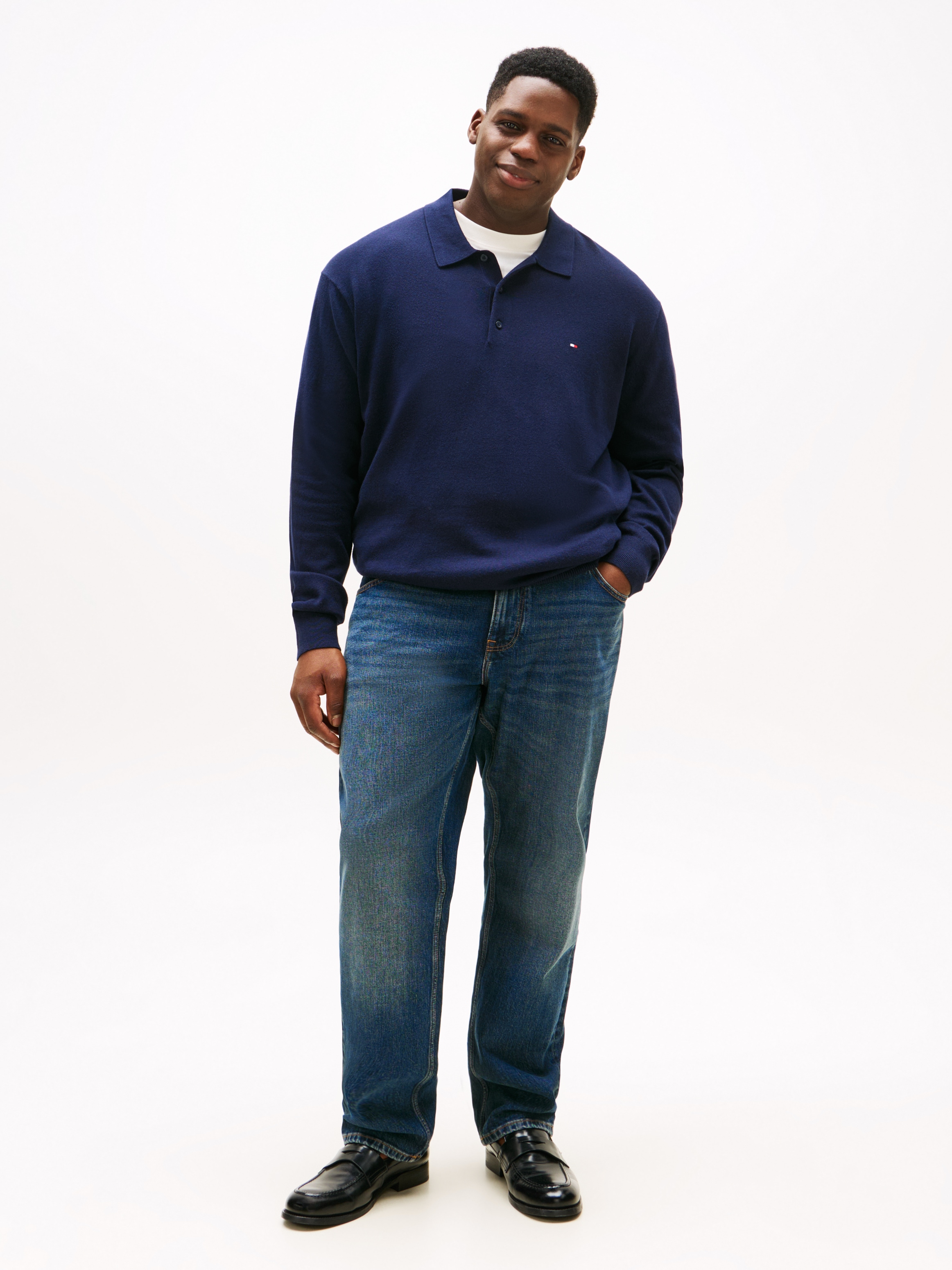 Tommy Hilfiger Big & Tall 5-Pocket-Jeans »BT-MADISON«, Grosse Grössen, mit leichten Used-Effekten
