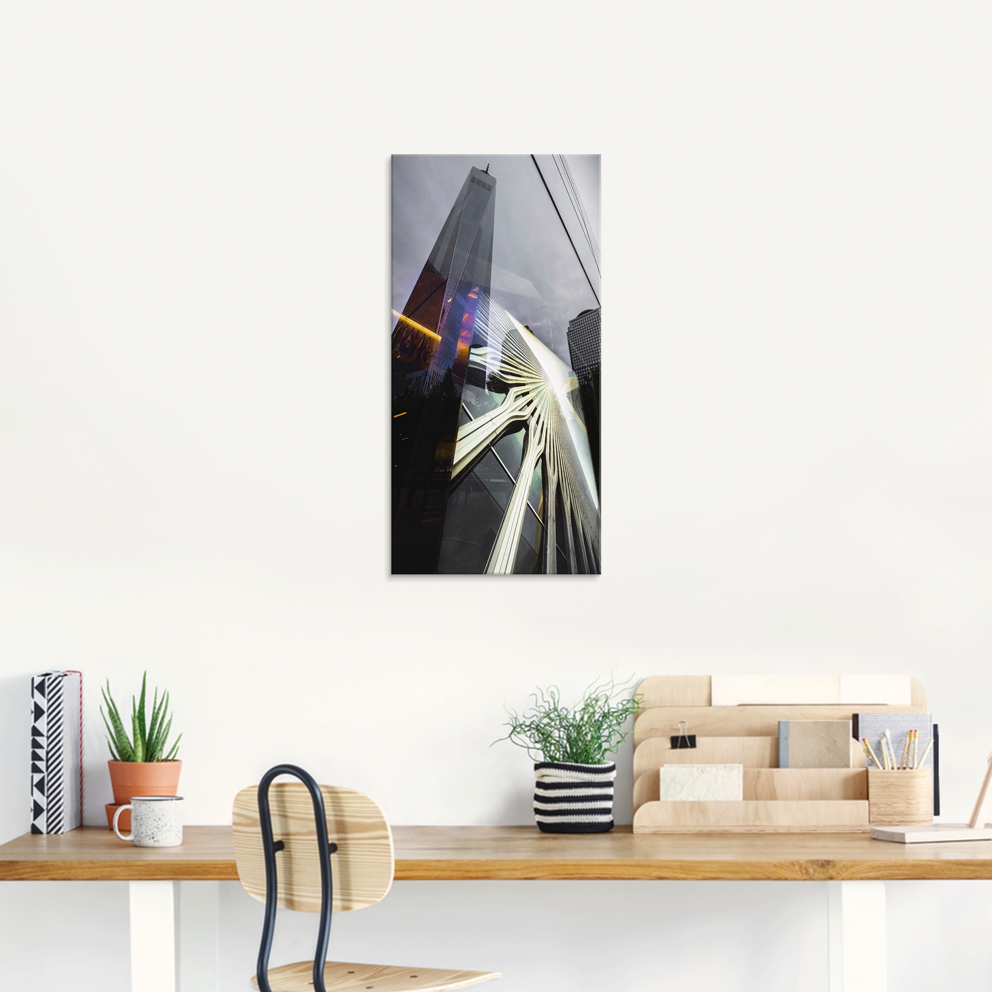 Artland Glasbild »One World Trade Center«, Amerika, (1 St.), in verschiedenen Grössen