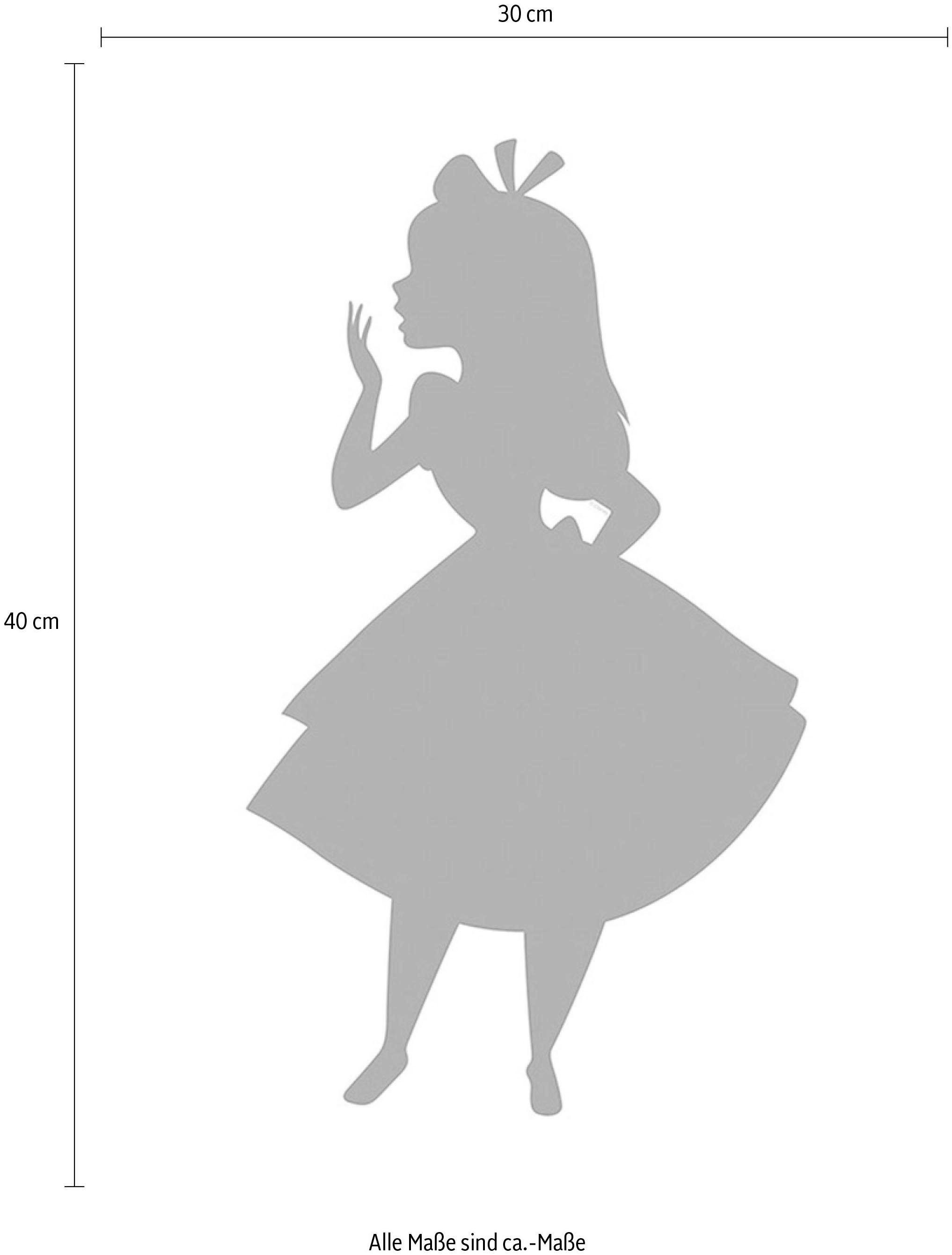 ✵ Komar Poster »Alice Silhouette«, Disney, (1 St.), Kinderzimmer,  Schlafzimmer, Wohnzimmer günstig kaufen | Jelmoli-Versand | Poster