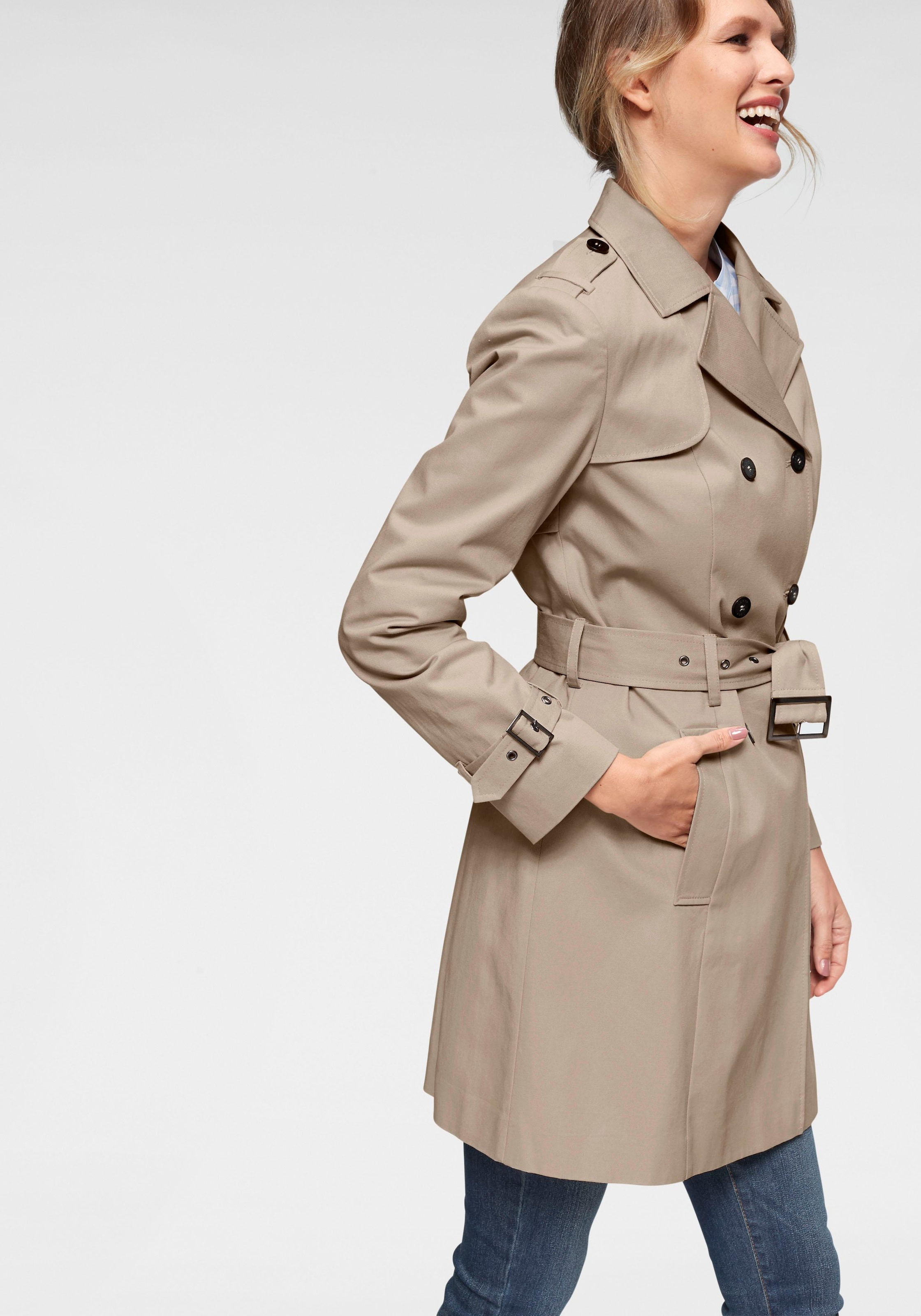 Aniston CASUAL Trenchcoat, mit Gürtel zum Regulieren online bestellen |  Jelmoli-Versand