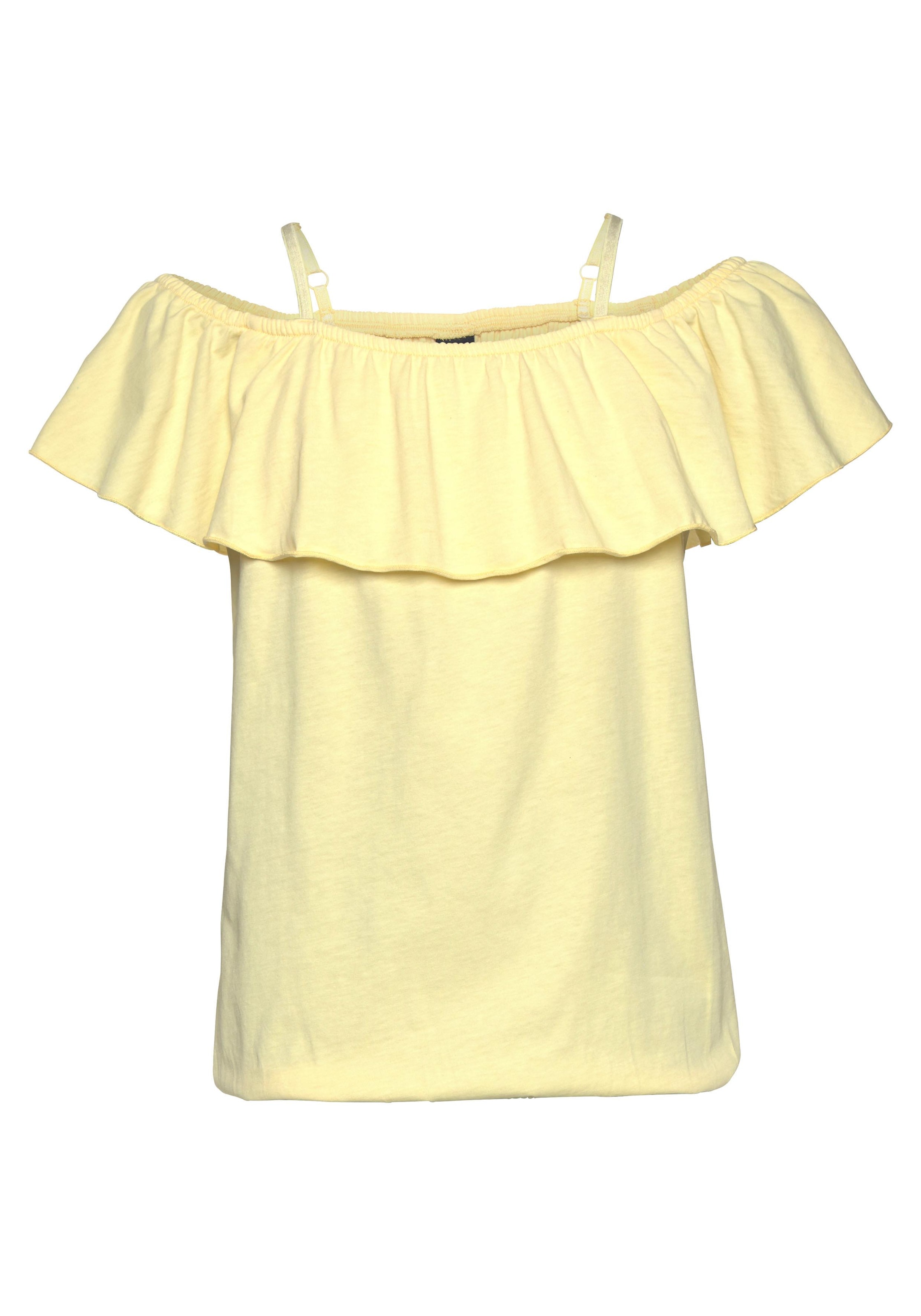 KIDSWORLD Carmenshirt, mit weitem Carmenausschnitt