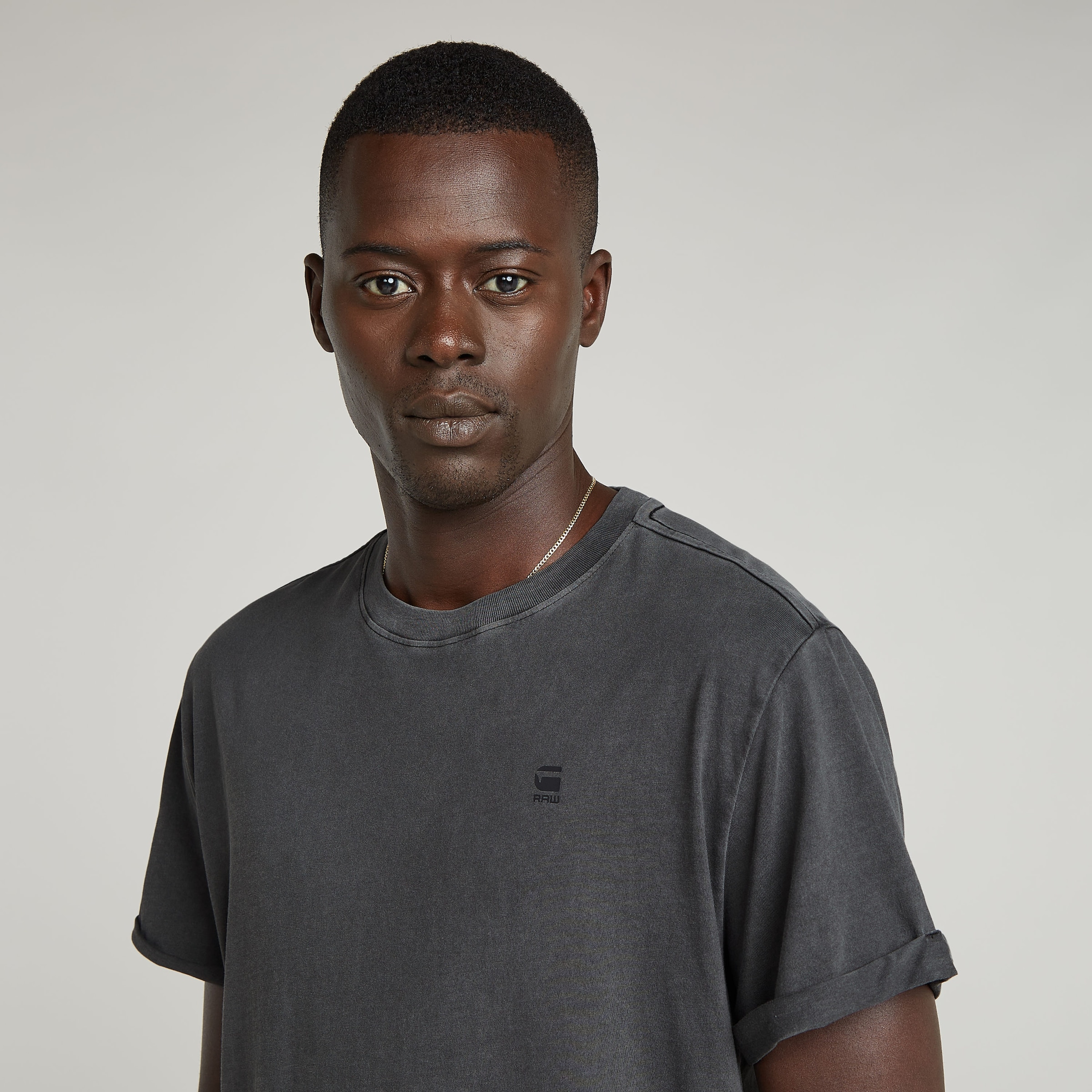 G-STAR T-Shirt »Text Back Overdyed Lash«, mit grossem Backprint