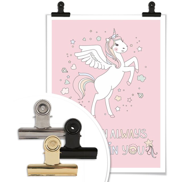 Wall-Art Poster »Pegasus fliegendes Einhorn«, Kinder, (1 St.), Poster,  Wandbild, Bild, Wandposter online shoppen | Jelmoli-Versand