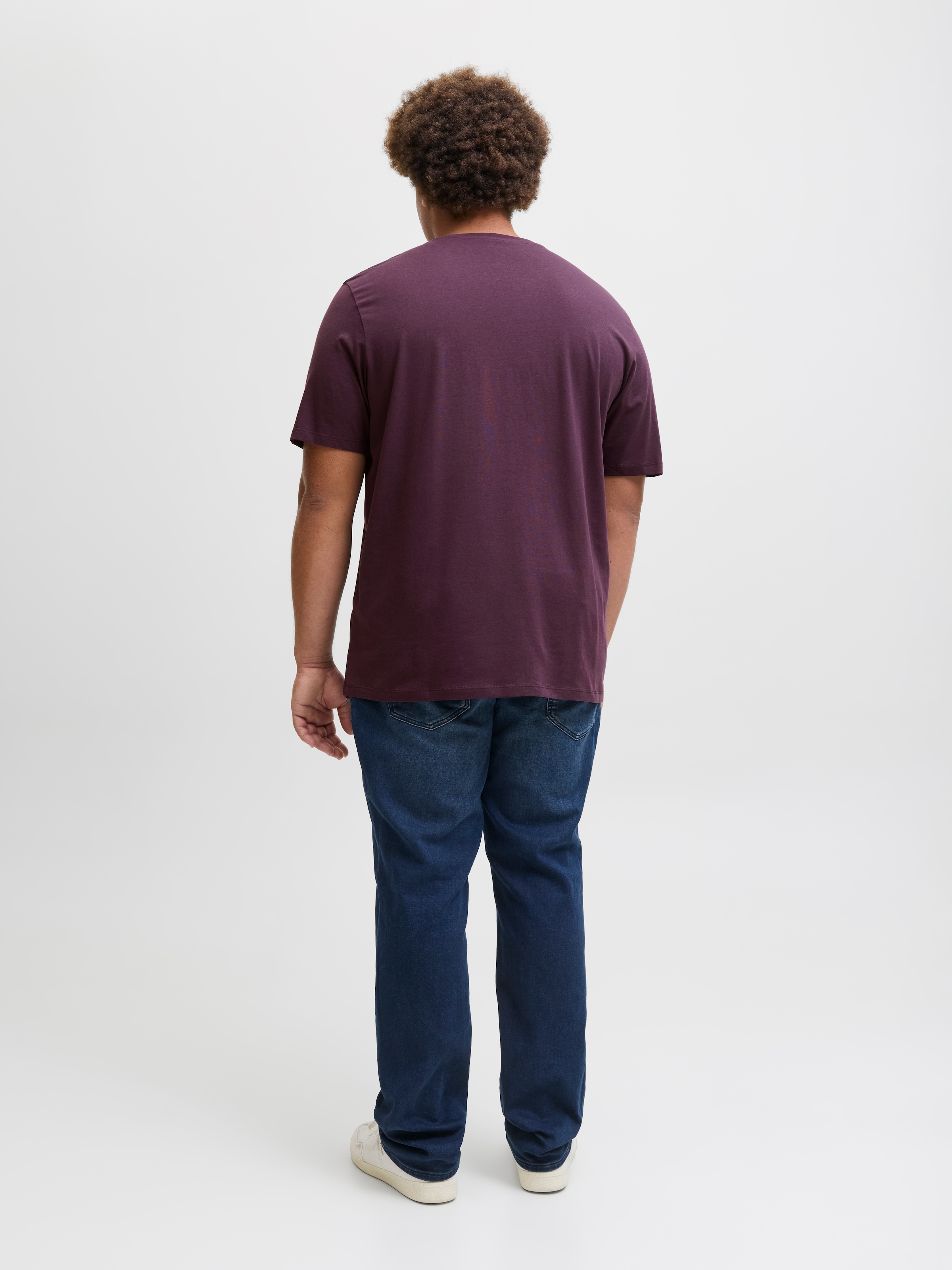 Jack & Jones PlusSize T-Shirt »JJELOGO TEE SS ONECK 2 COL AW25 NOOS PLS«