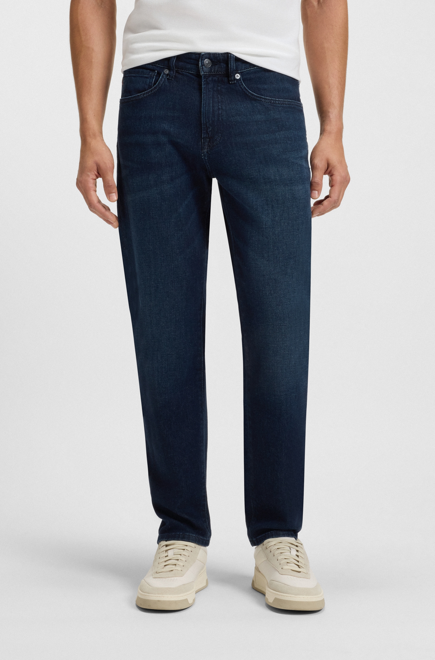 BOSS ORANGE Tapered-fit-Jeans »ONYX« in 5-Pocket-Form, komfortabler Stretch-Denim