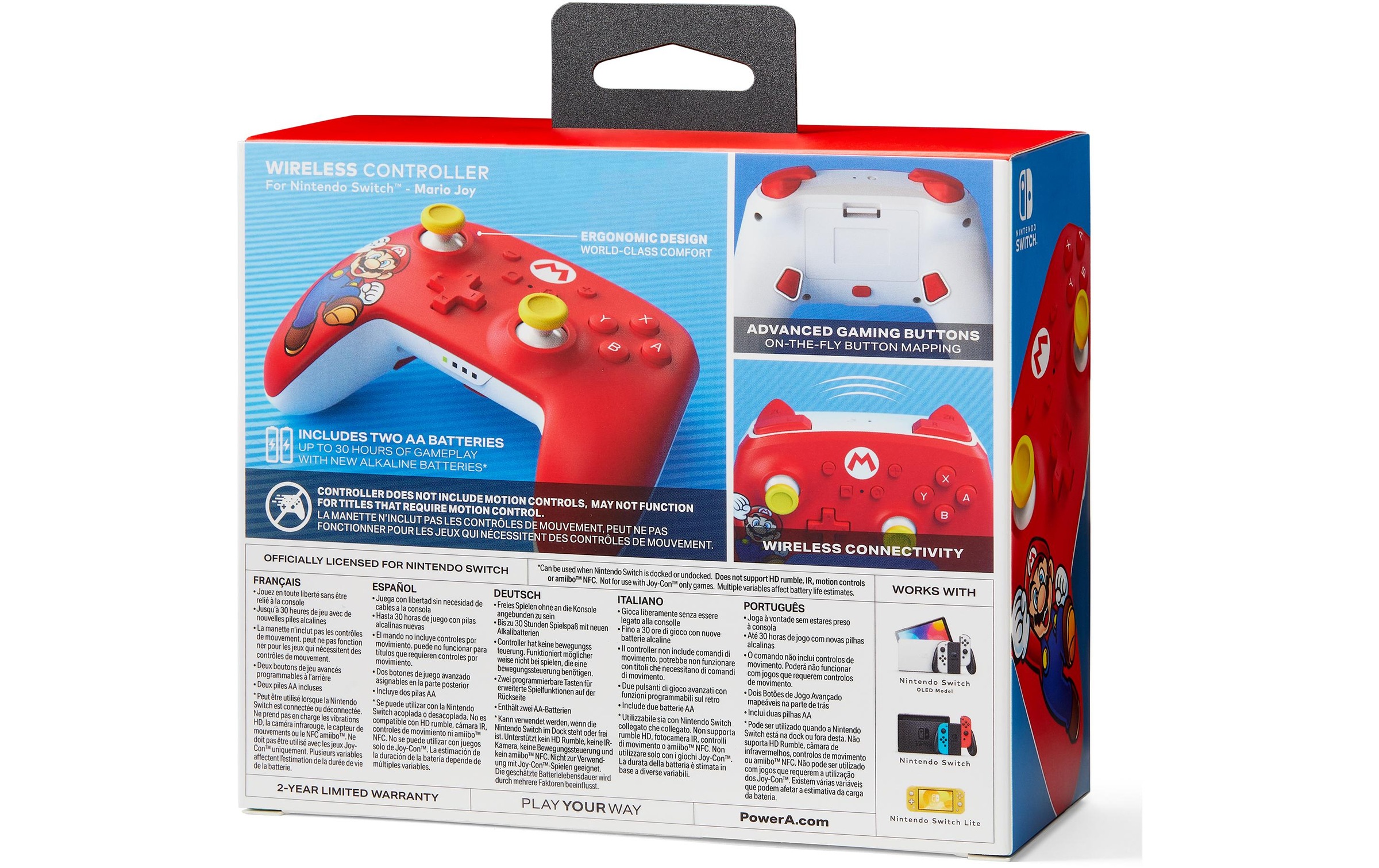PowerA Controller »Wireless Controller Mario Joy«