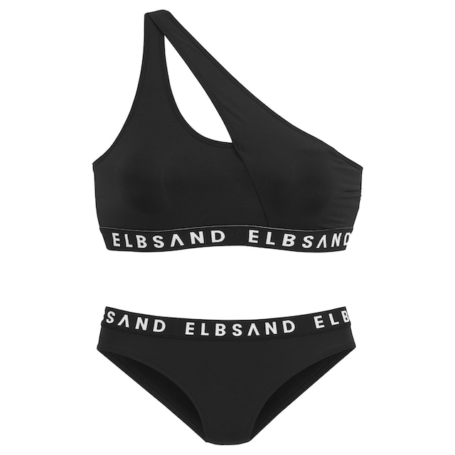Elbsand Bustier-Bikini, mit Markenschriftzügen in Kontrastfarbe online  bestellen bei Jelmoli-Versand Schweiz