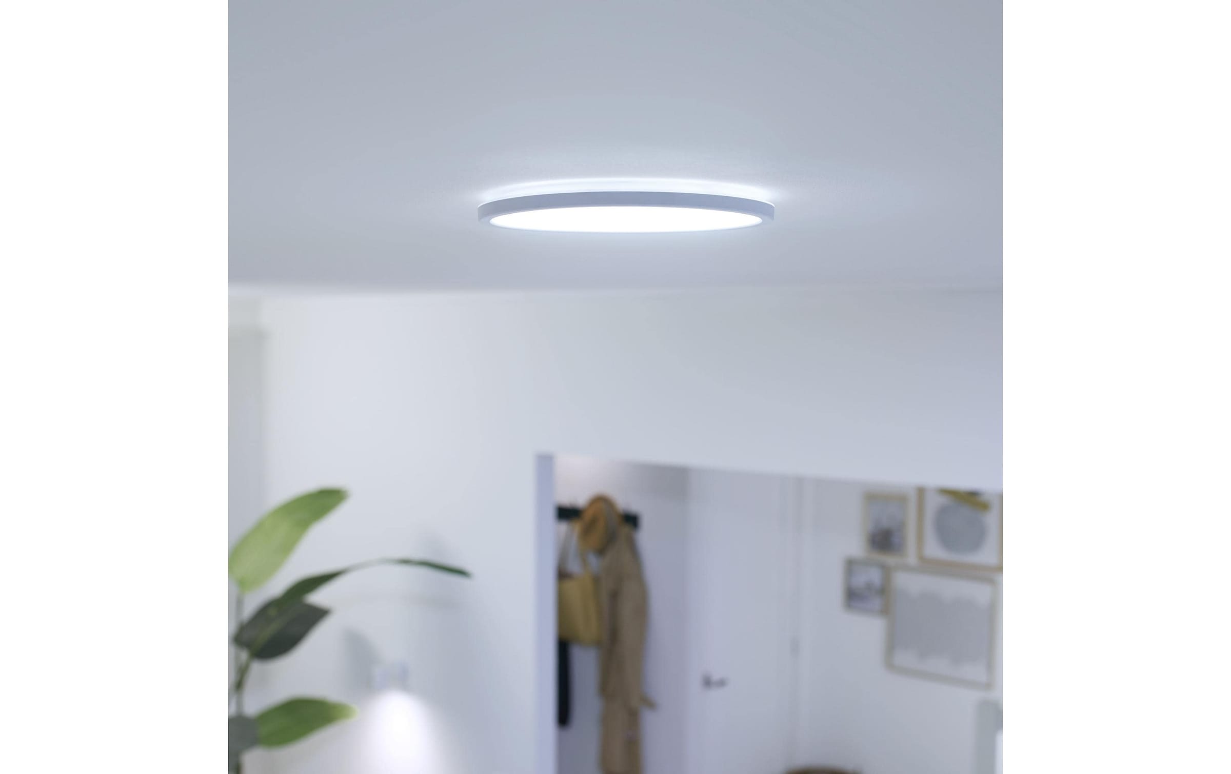 WiZ LED Deckenleuchte »SuperSlim 14W Tunable White Weiss Einzelpack«