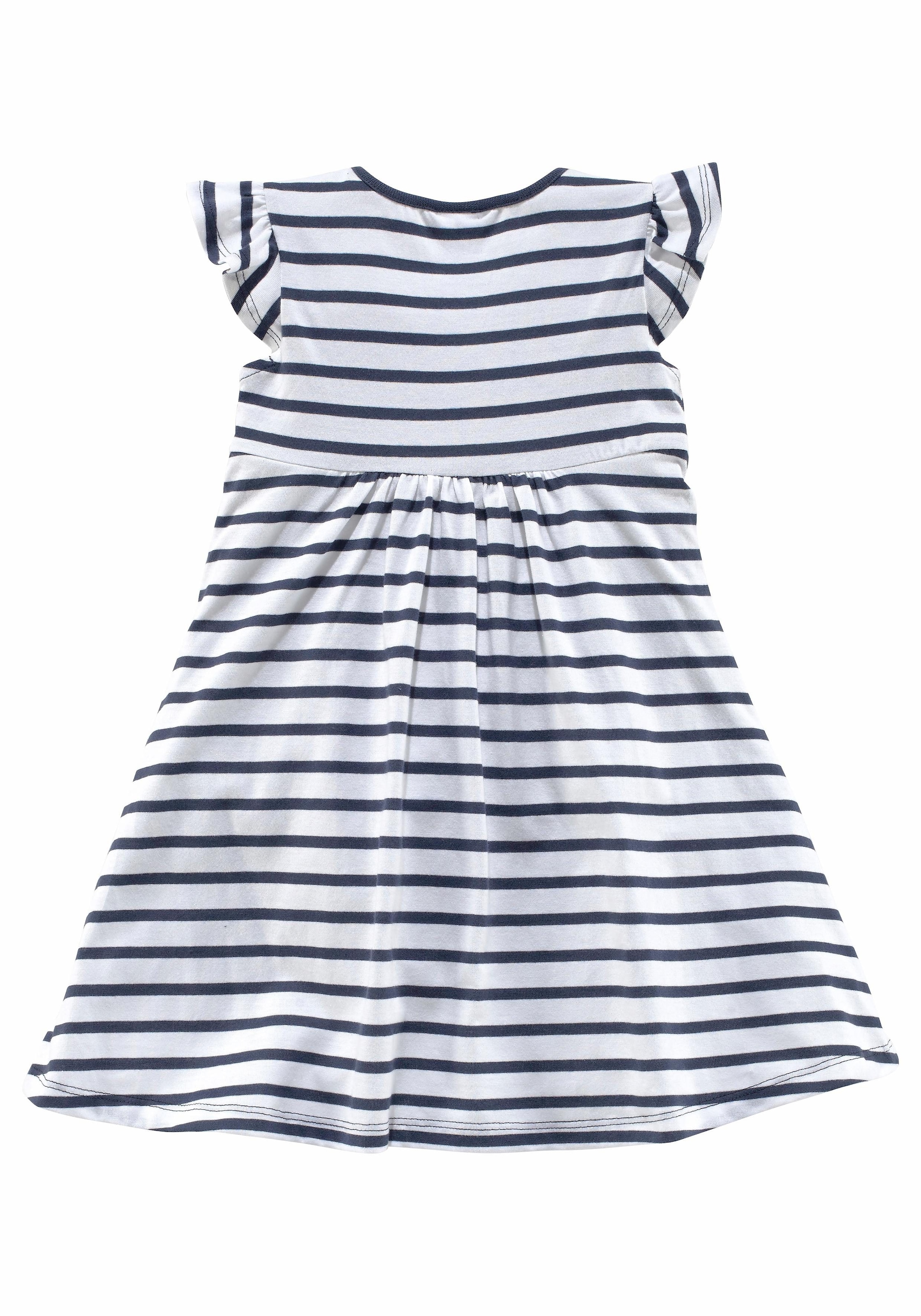 ✵ KIDSWORLD Jerseykleid »für kleine und ordern mit 2 | Streifen Punkten tlg.), günstig Jelmoli-Versand Mädchen«, (Packung