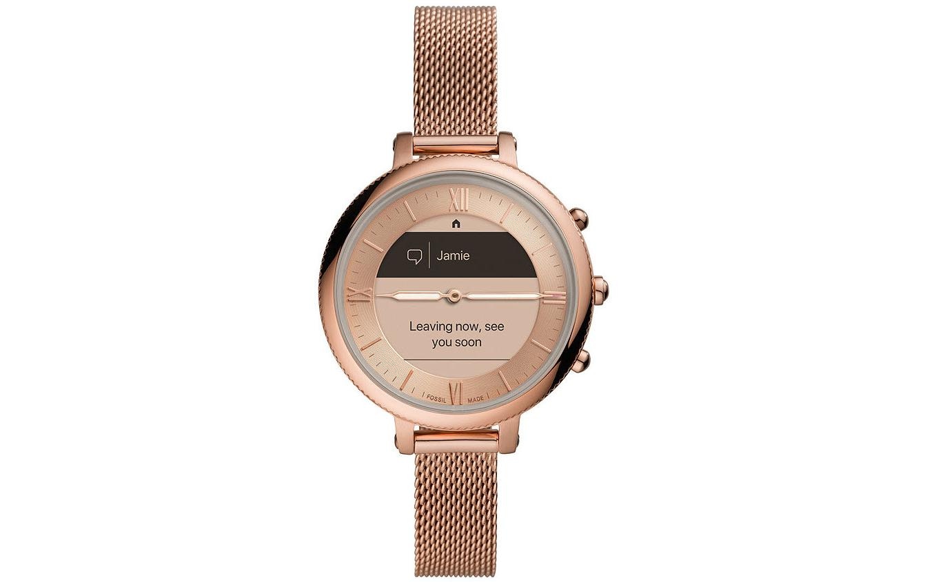 Fossil Smartwatch »Monroe Hybrid HR FRW7059 Ø 38 mm«, Android Wear,)