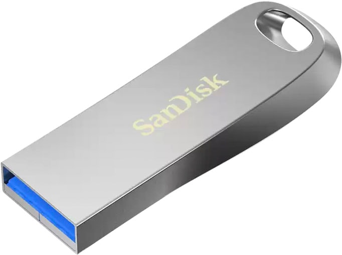 Sandisk USB-Stick "Ultra Luxe 128GB, USB 3.1" (128GB GB USB 3.1 Lesegeschwindigkeit 150 MB/s)