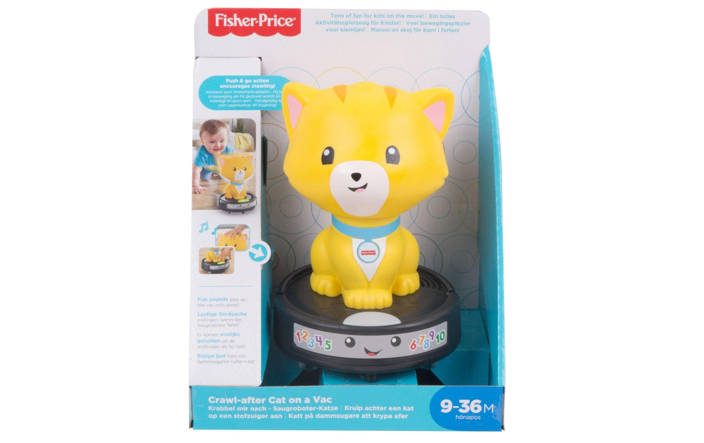 Fisher-Price® Kinder-Staubsauger »Saugroboter-Katze«