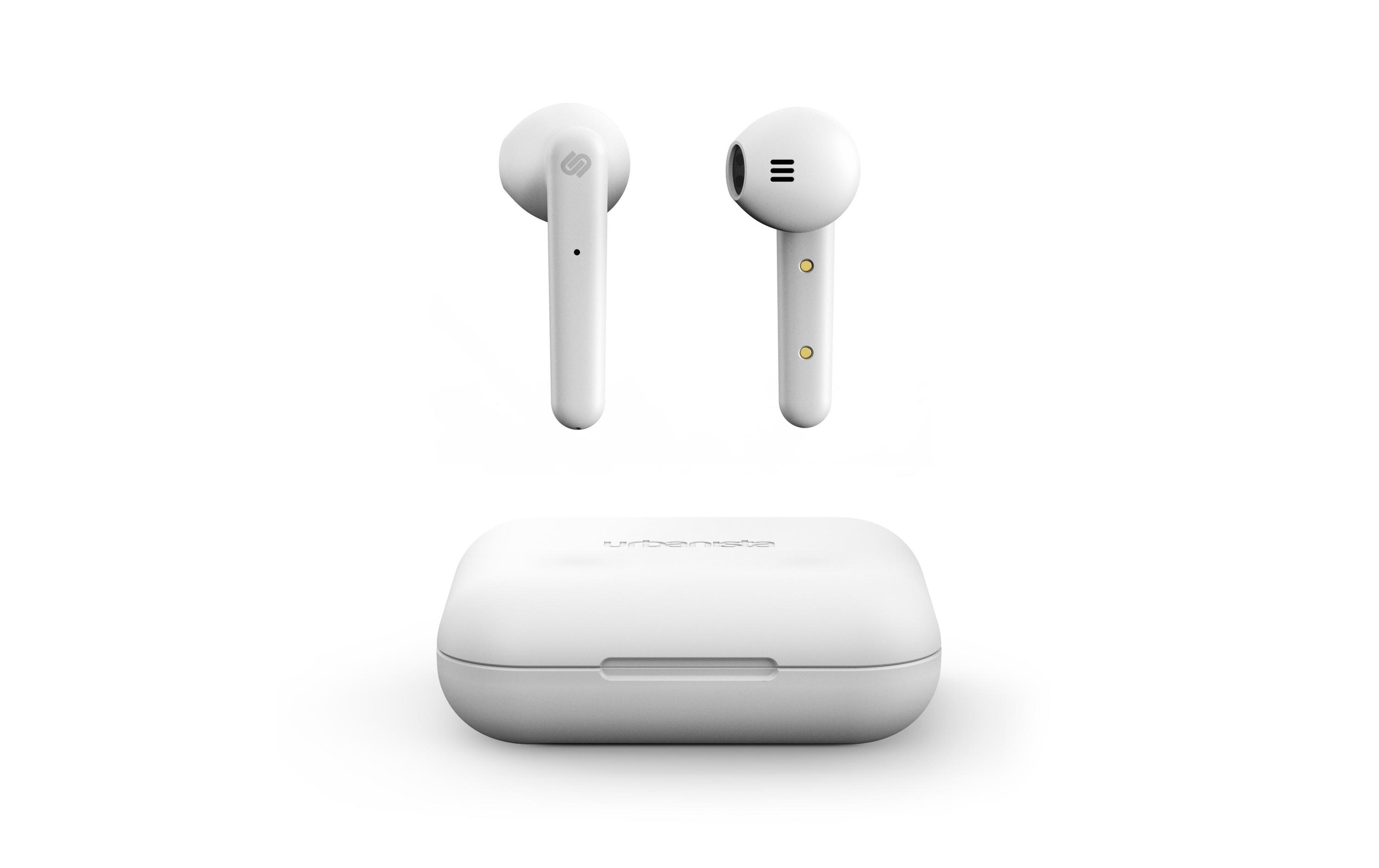 Urbanista In-Ear-Kopfhörer »Stockholm Weiss«, Freisprechfunktion
