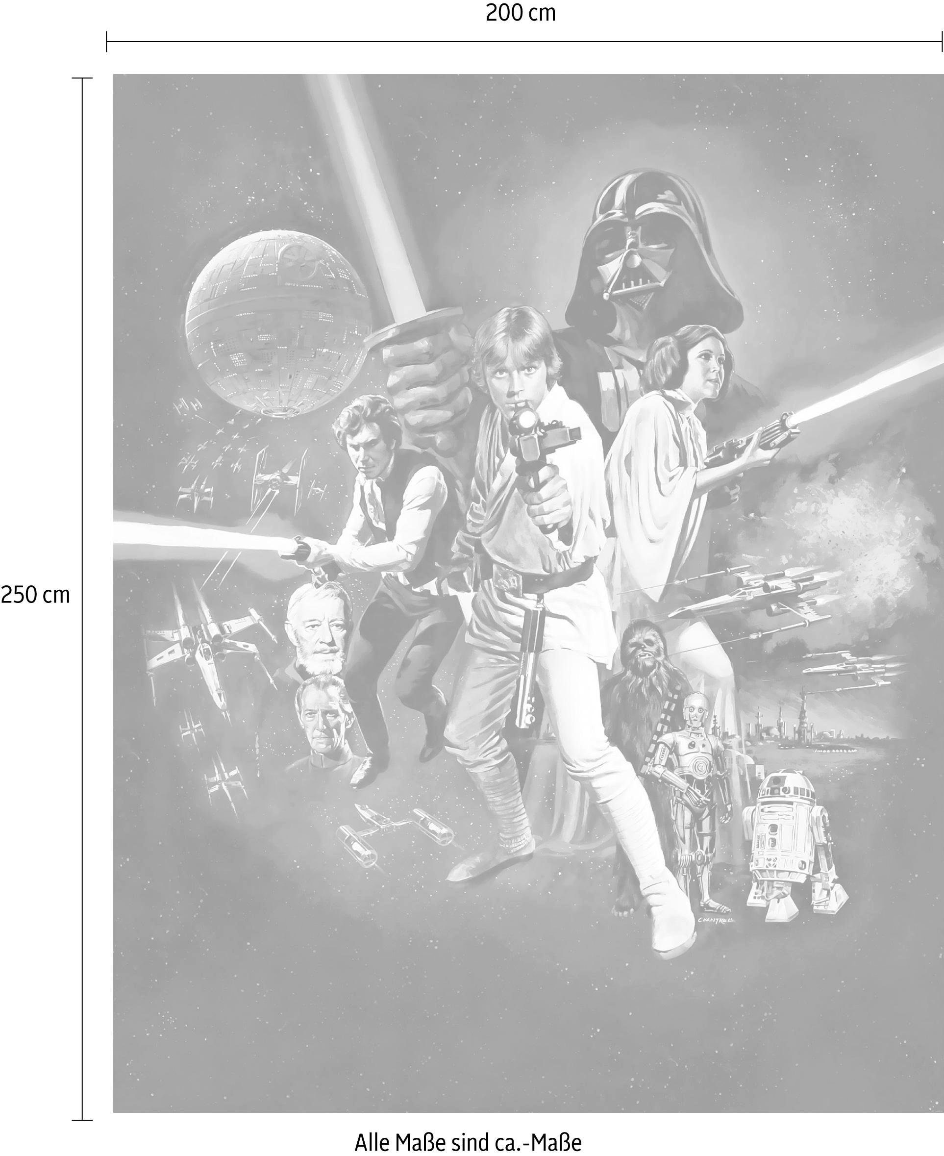 Komar Vliestapete »Star Wars Poster Classic 1«, 200x250 cm (Breite x Höhe), Vliestapete, 100 cm Bahnbreite