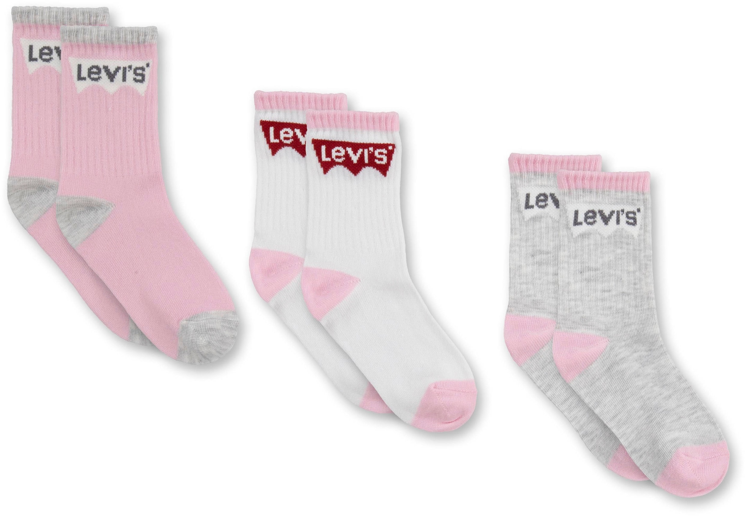 Levi's® Kids Socken »BATWING REGULAR CUT 3PK« 3 Stk. tlg. for BOYS