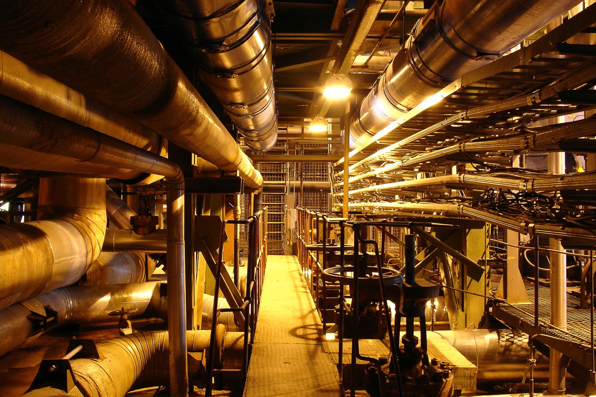 Papermoon Fototapete »Industrie«