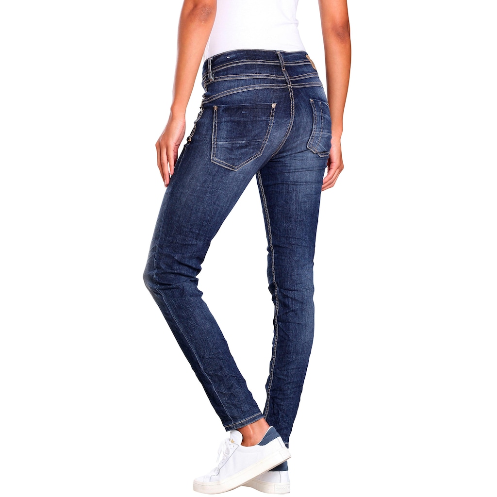 GANG Relax-fit-Jeans »Amelie Relaxed Fit«, mit Used-Effekten