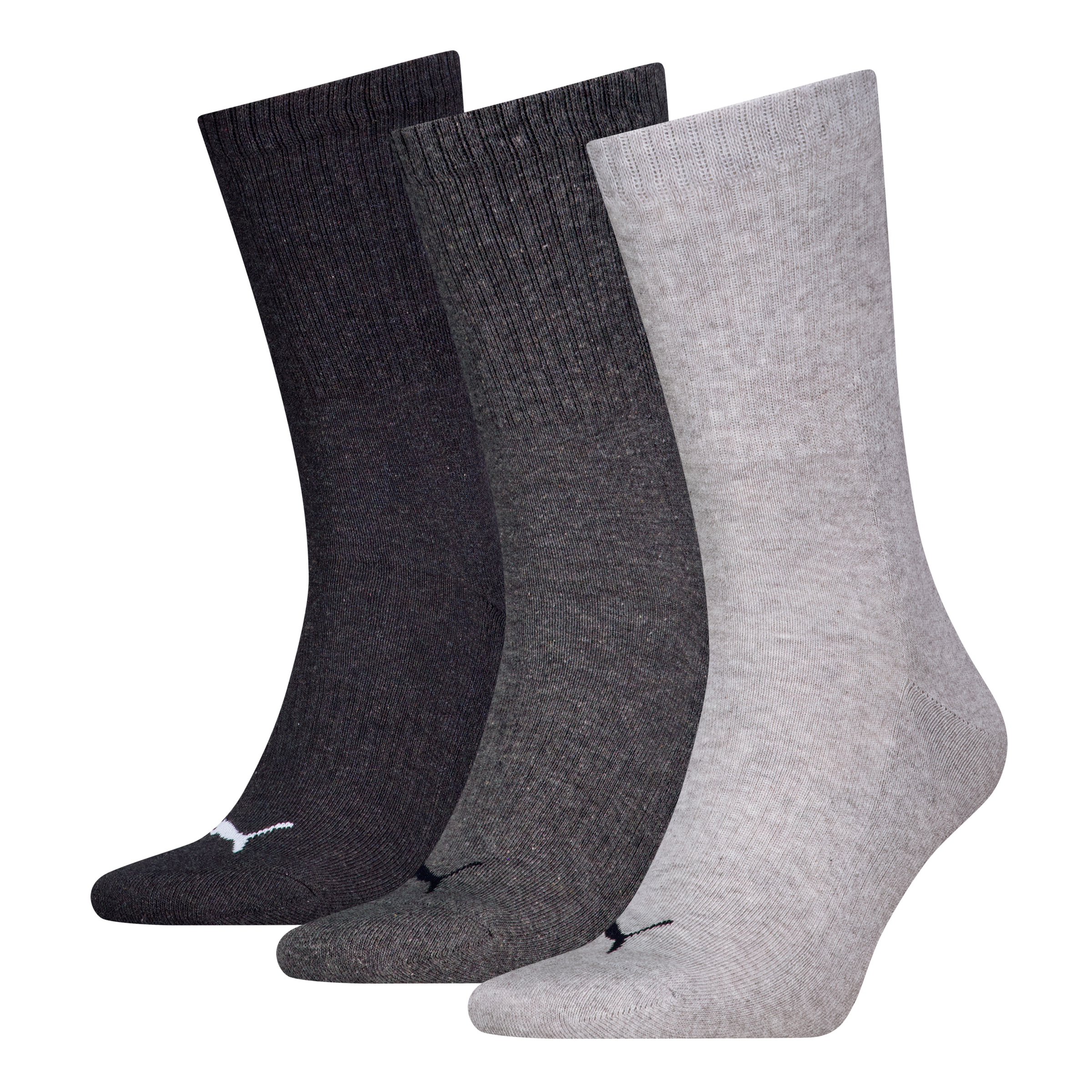 PUMA Socken »PUMA UNISEX CUSHIONED NEXT CREW 3P« 3 Paar, 3 Paar tlg. mit Zonenpolsterung für zusätzlichen Komfort
