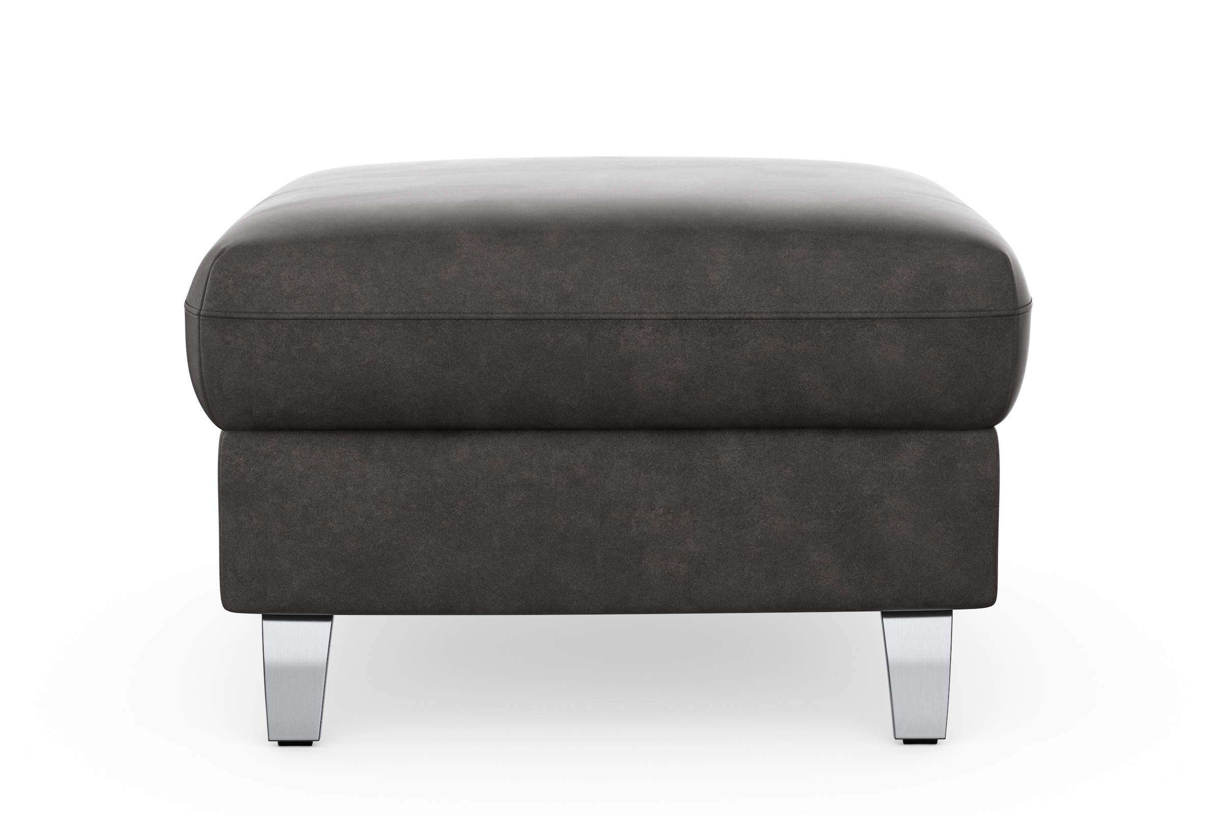 sit&more Stauraumhocker »Grenoble«, mit Stauraum und satinierten Füssen